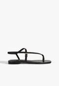 Lisa Leather Flat Sandal