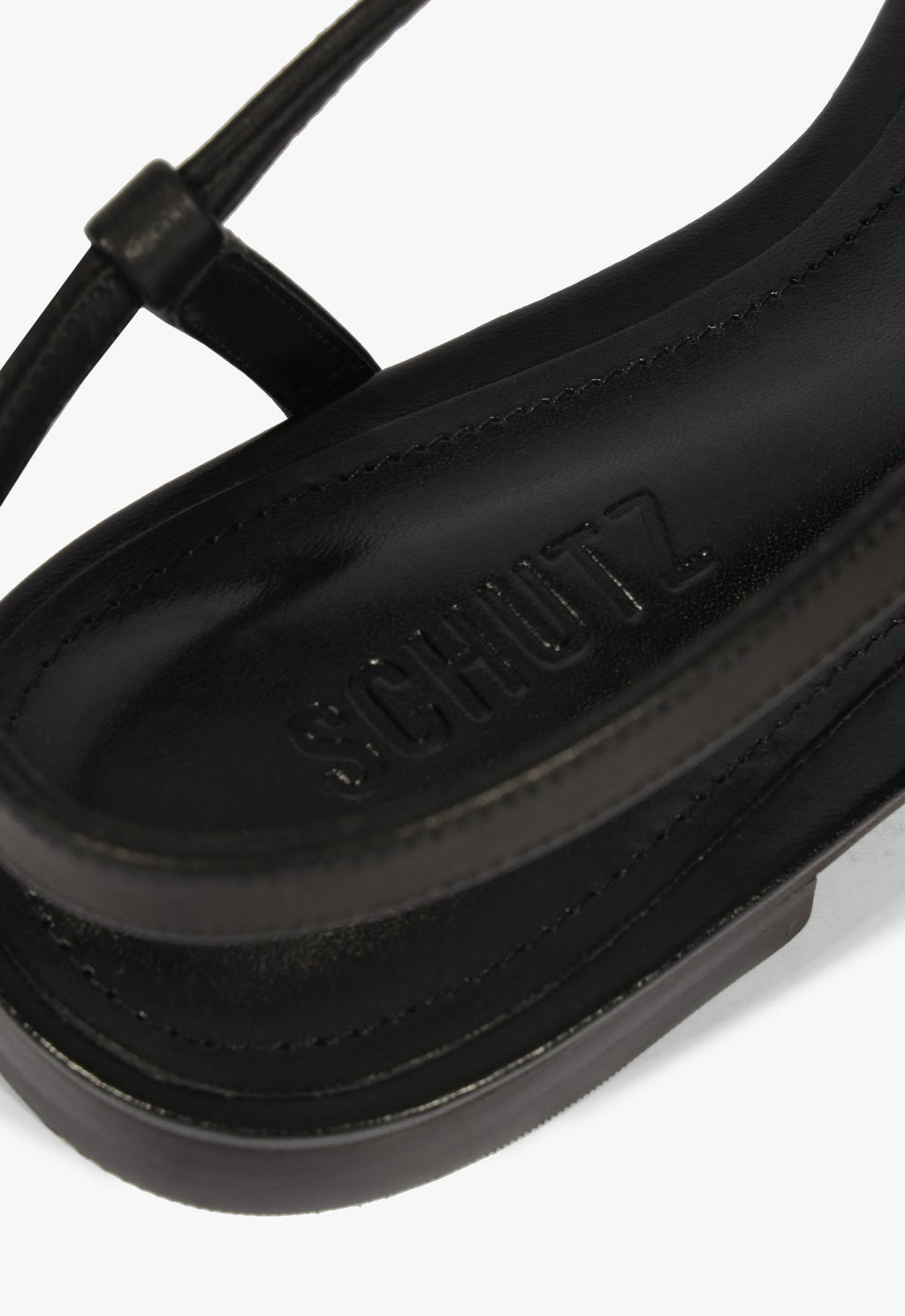 Lisa Leather Flat Sandal