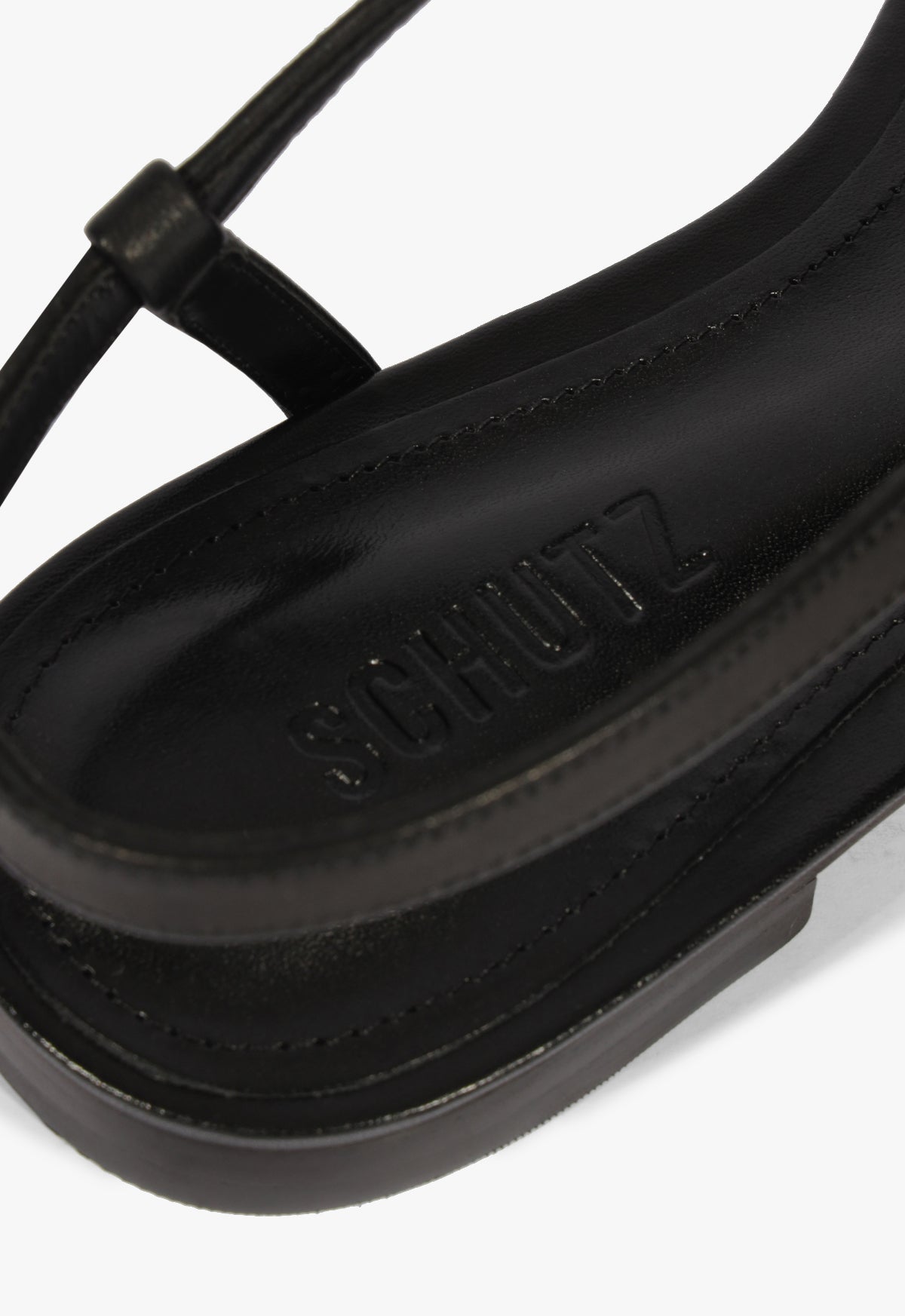 Lisa Leather Flat Sandal