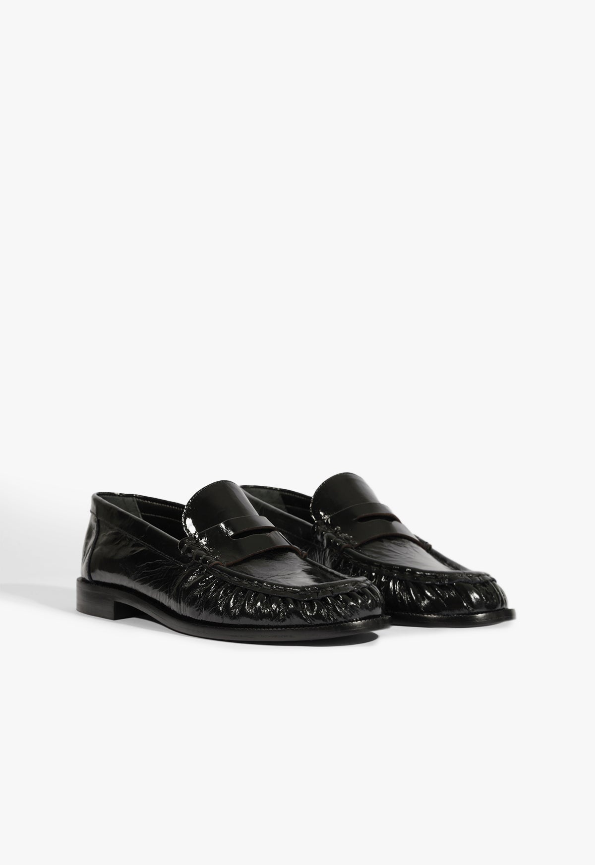 Tyche Patent Leather Flat
