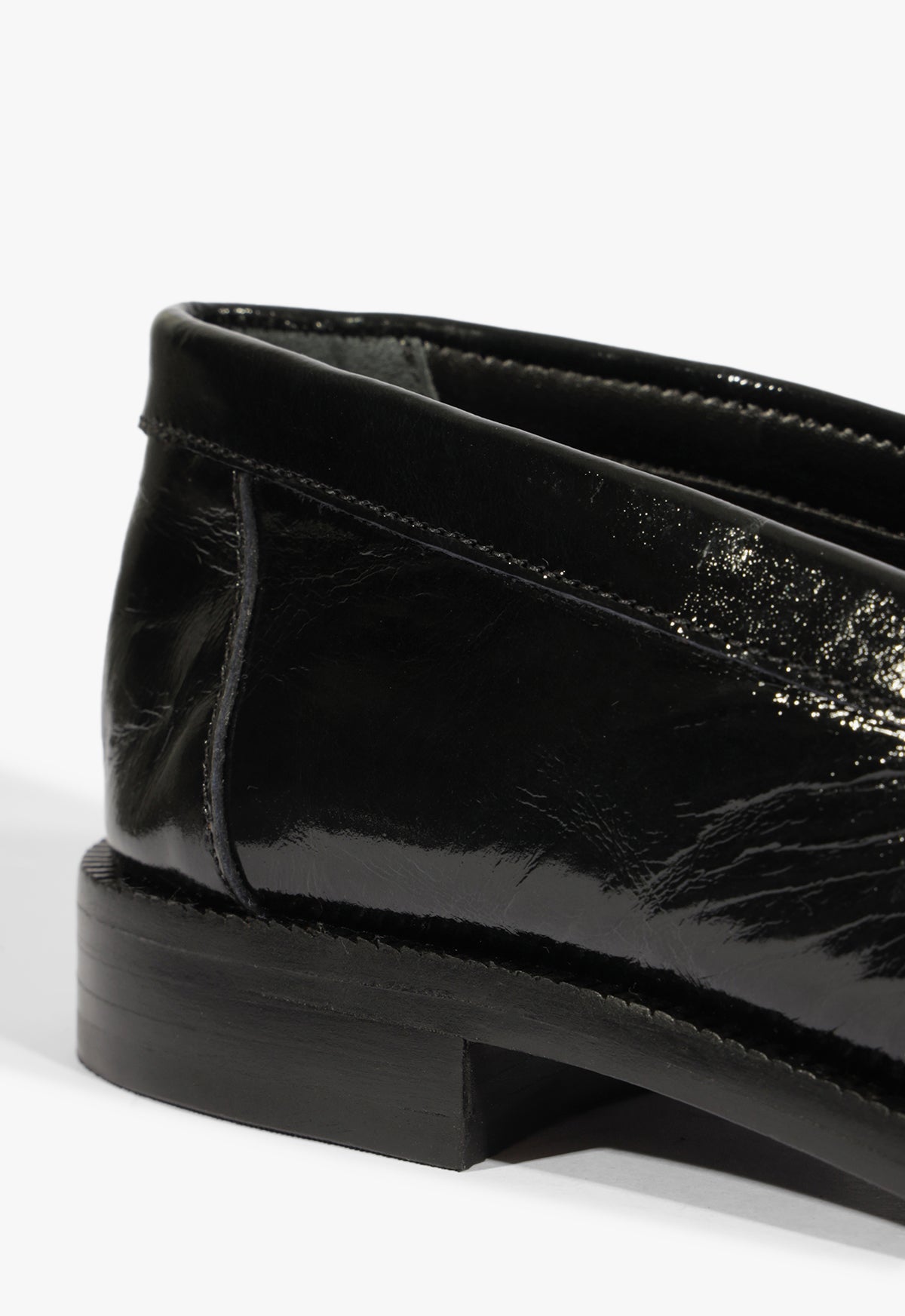 Tyche Patent Leather Flat
