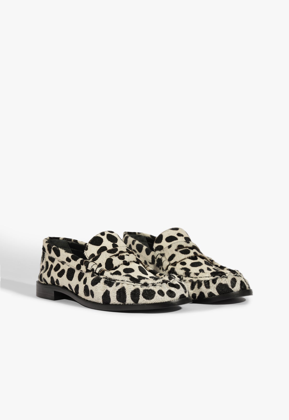 Tyche Calf Hair Flat
