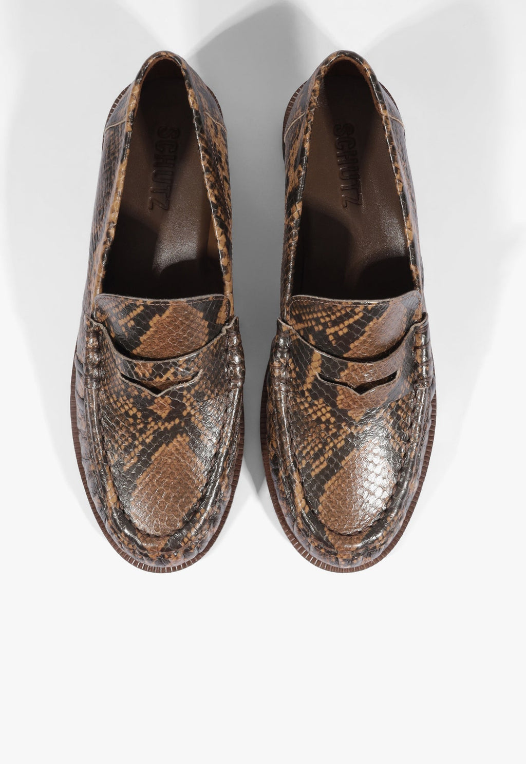 Tyche Leather Flat