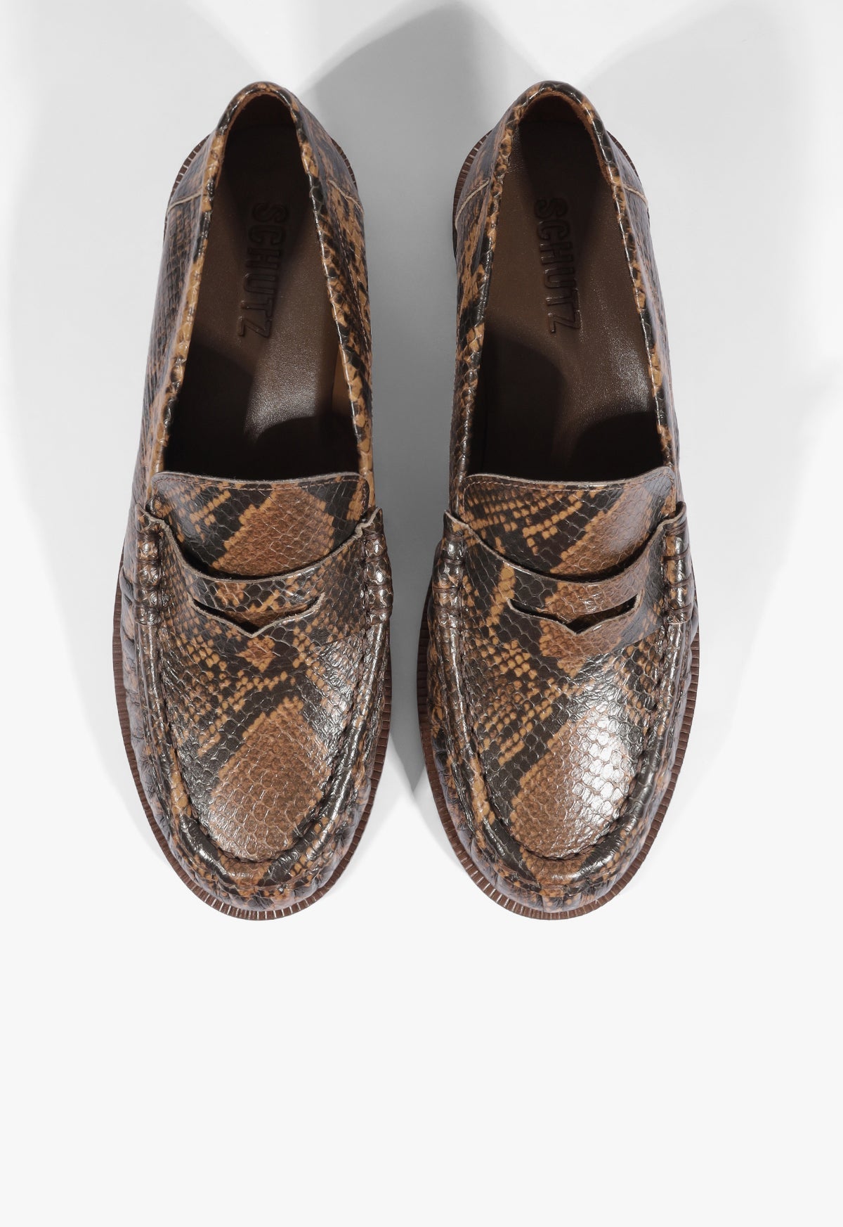 Tyche Leather Flat