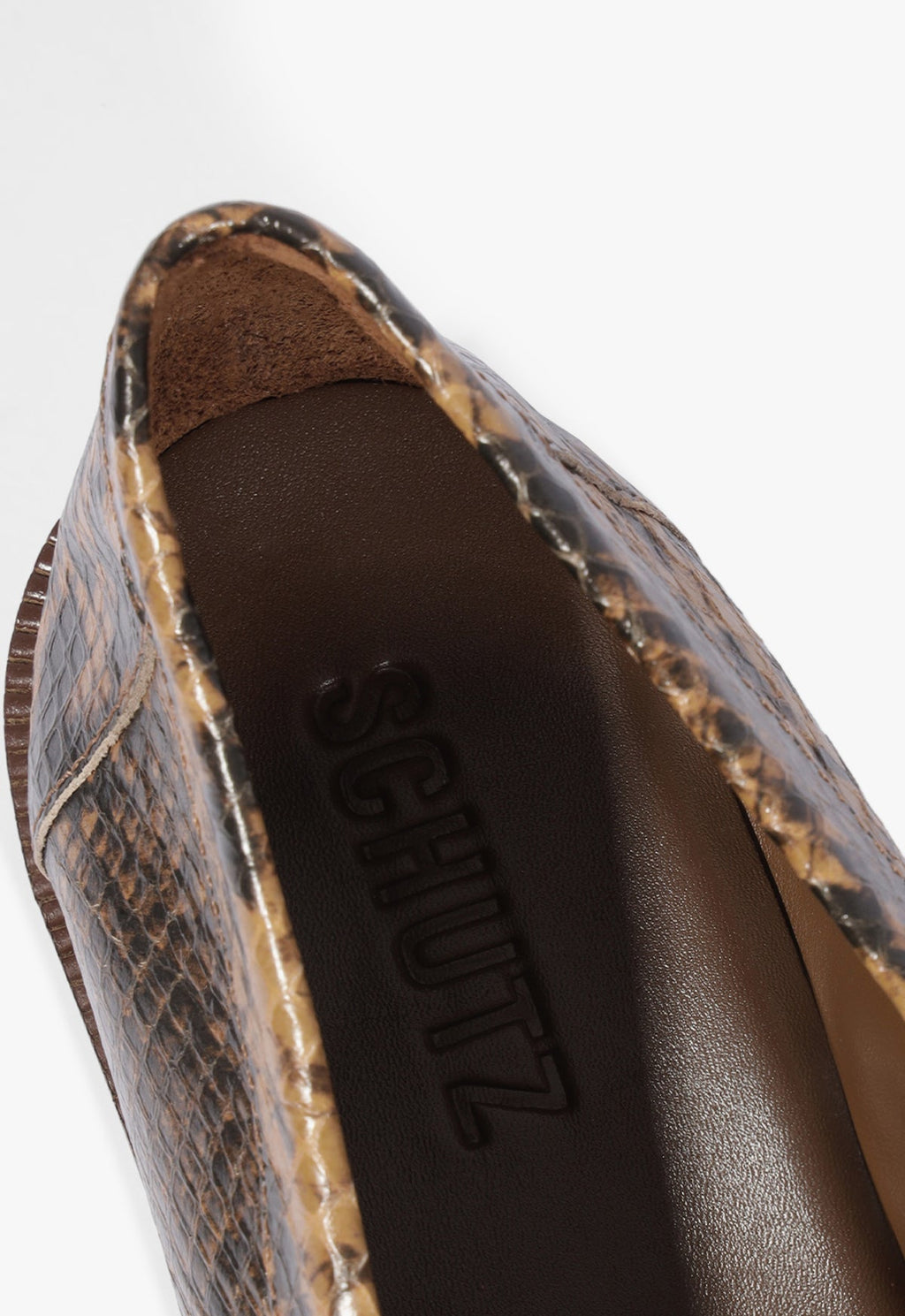 Tyche Leather Flat
