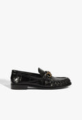 Yasmina Croc Flat