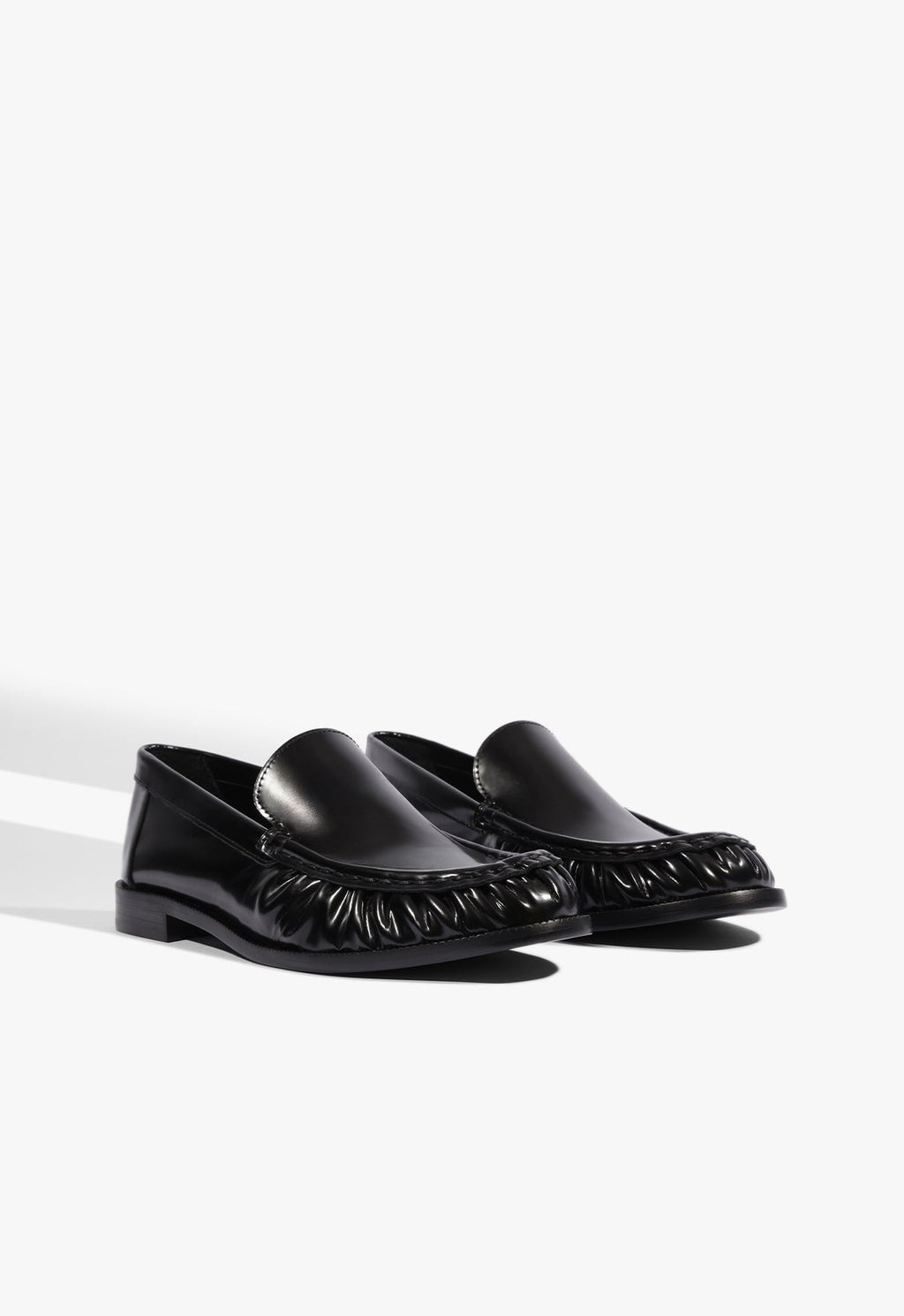 Tyla Leather Loafer Flat