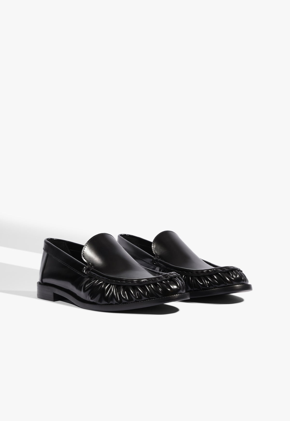 Tyla Leather Loafer Flat