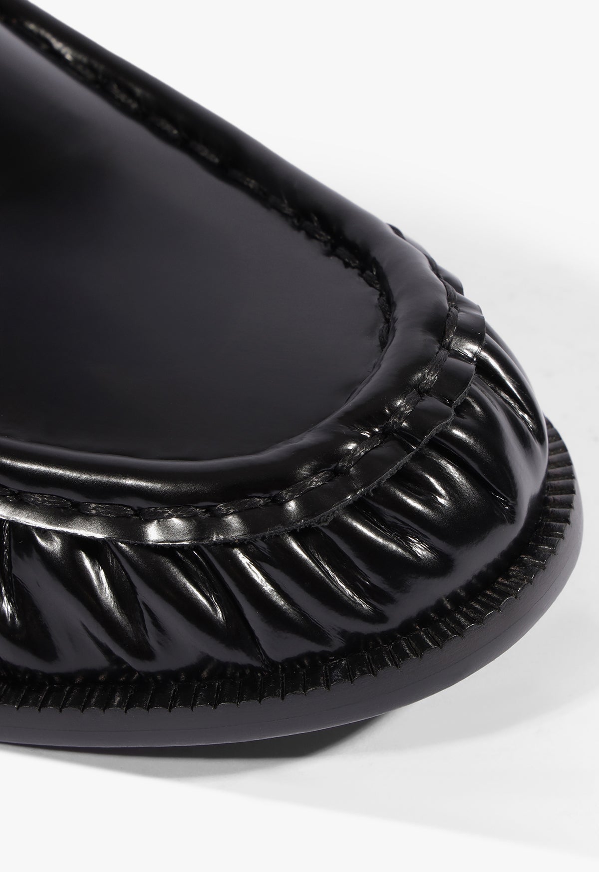 Tyla Leather Loafer Flat