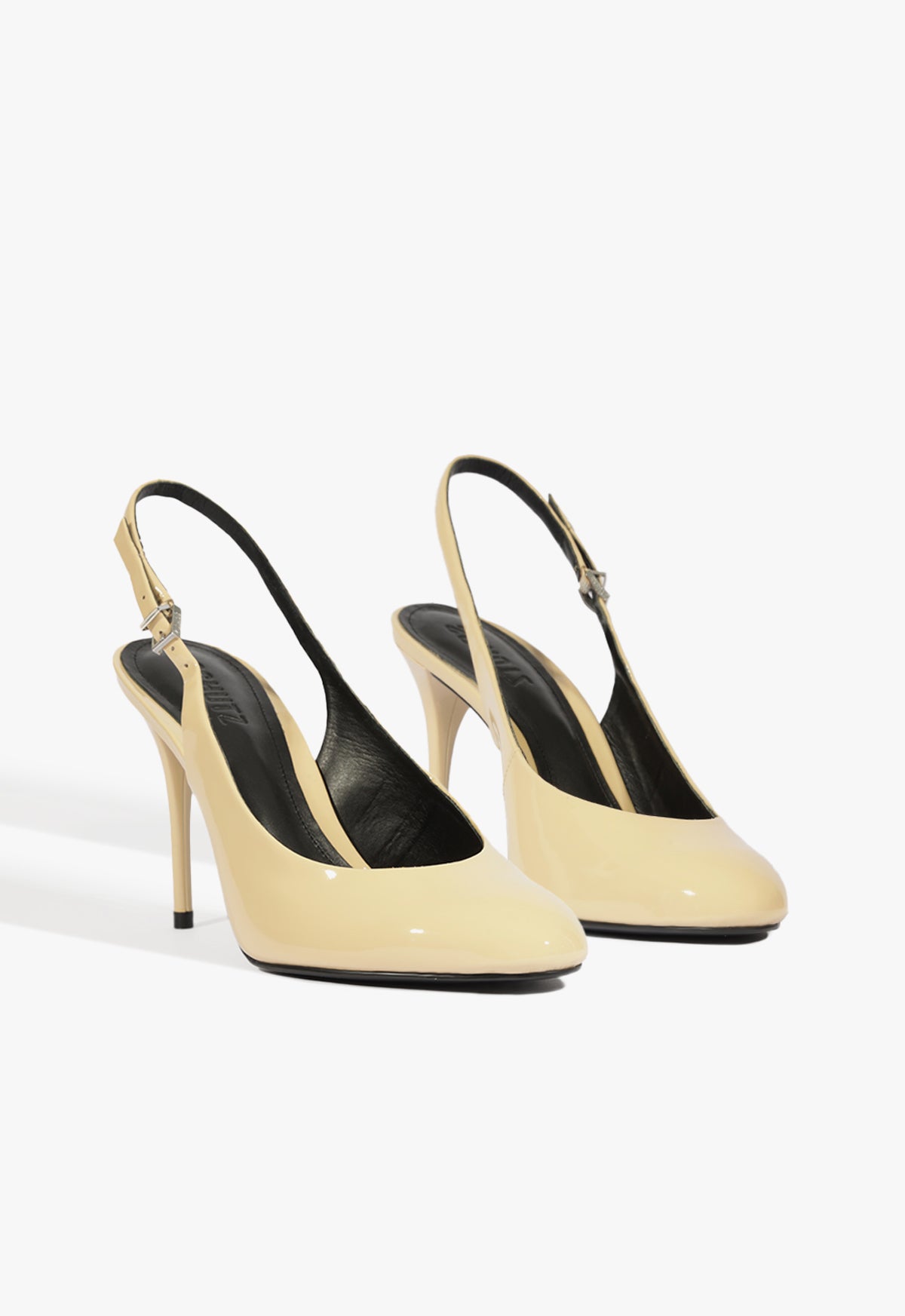Geraldine Sling Patent Pump
