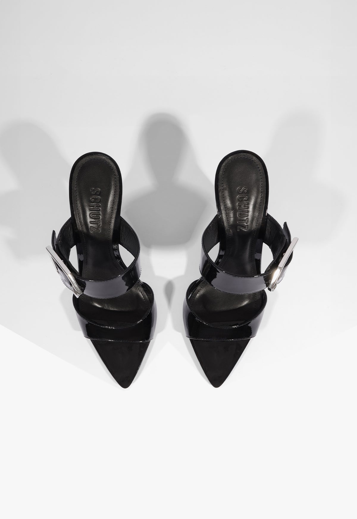 Venus Mule Patent Leather Sandal