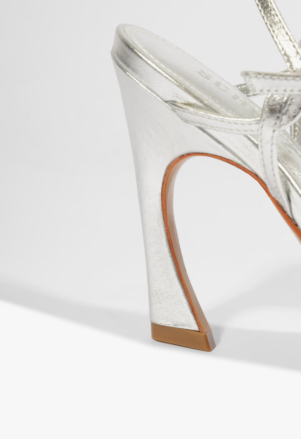 Carly Leather Stiletto Sandal