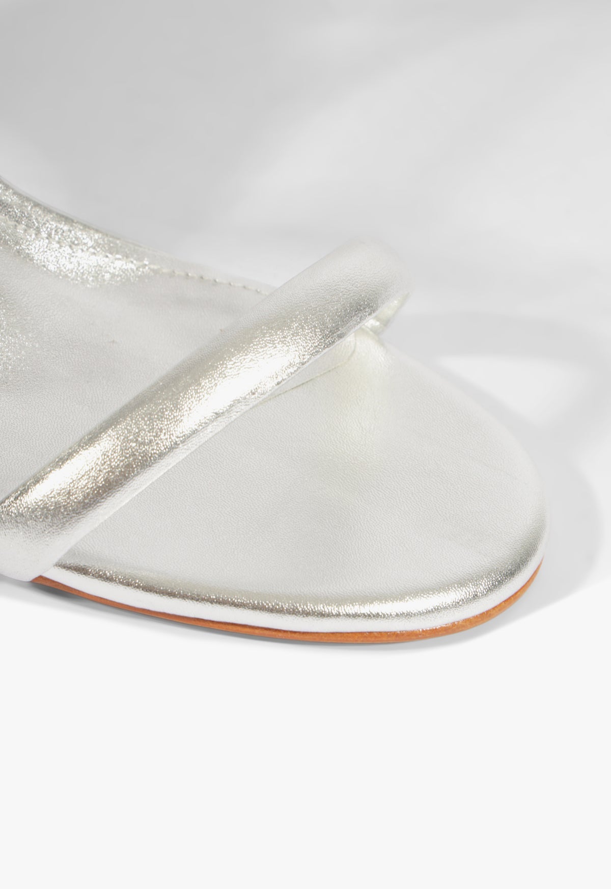 Carly Leather Stiletto Sandal
