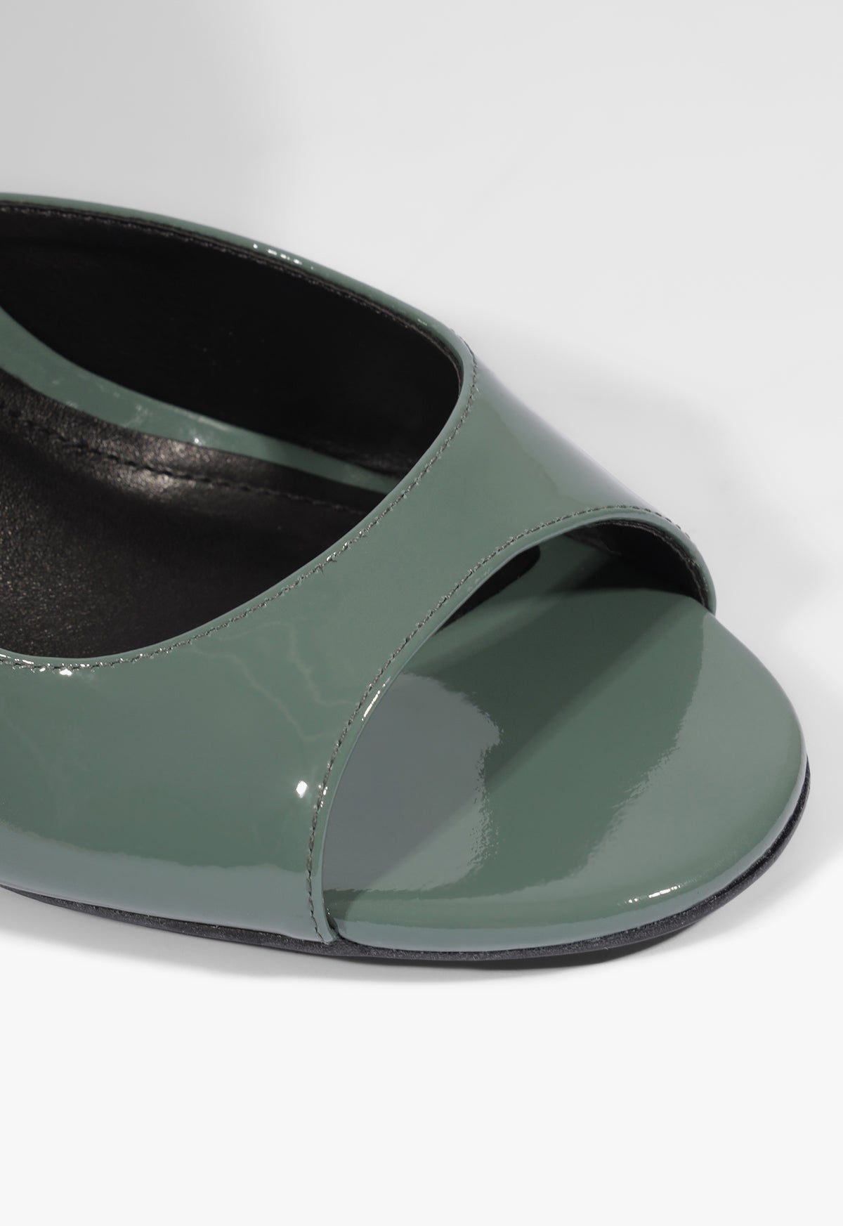 Noemie Patent Sandal