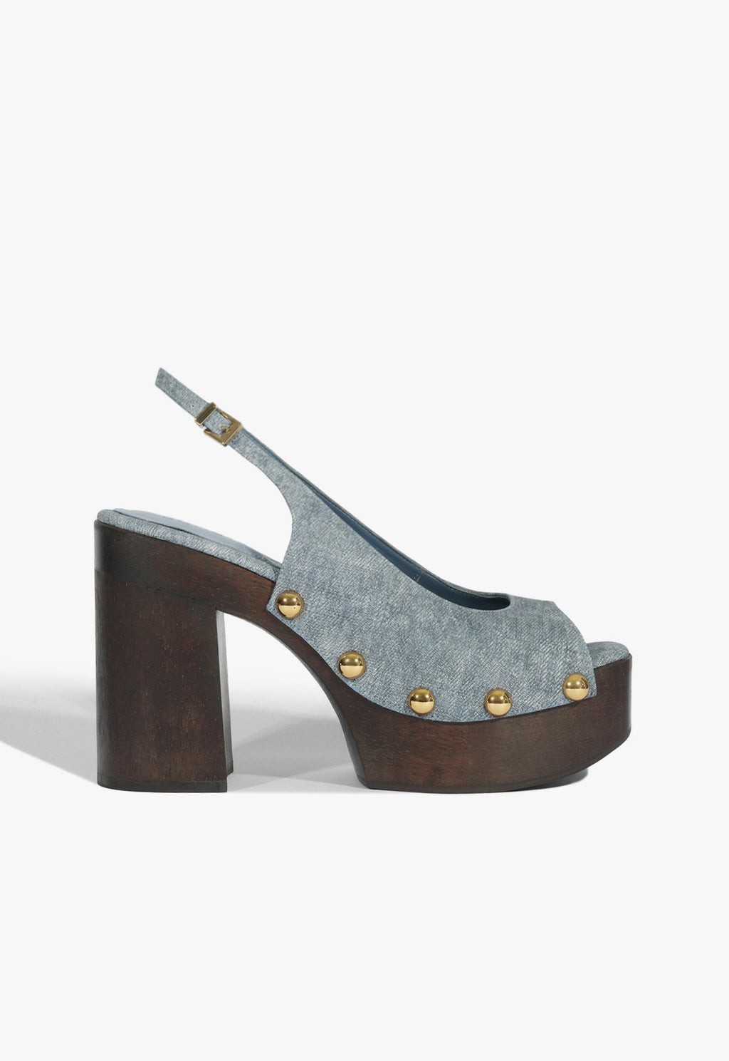 Rose Sling Leather Sandal