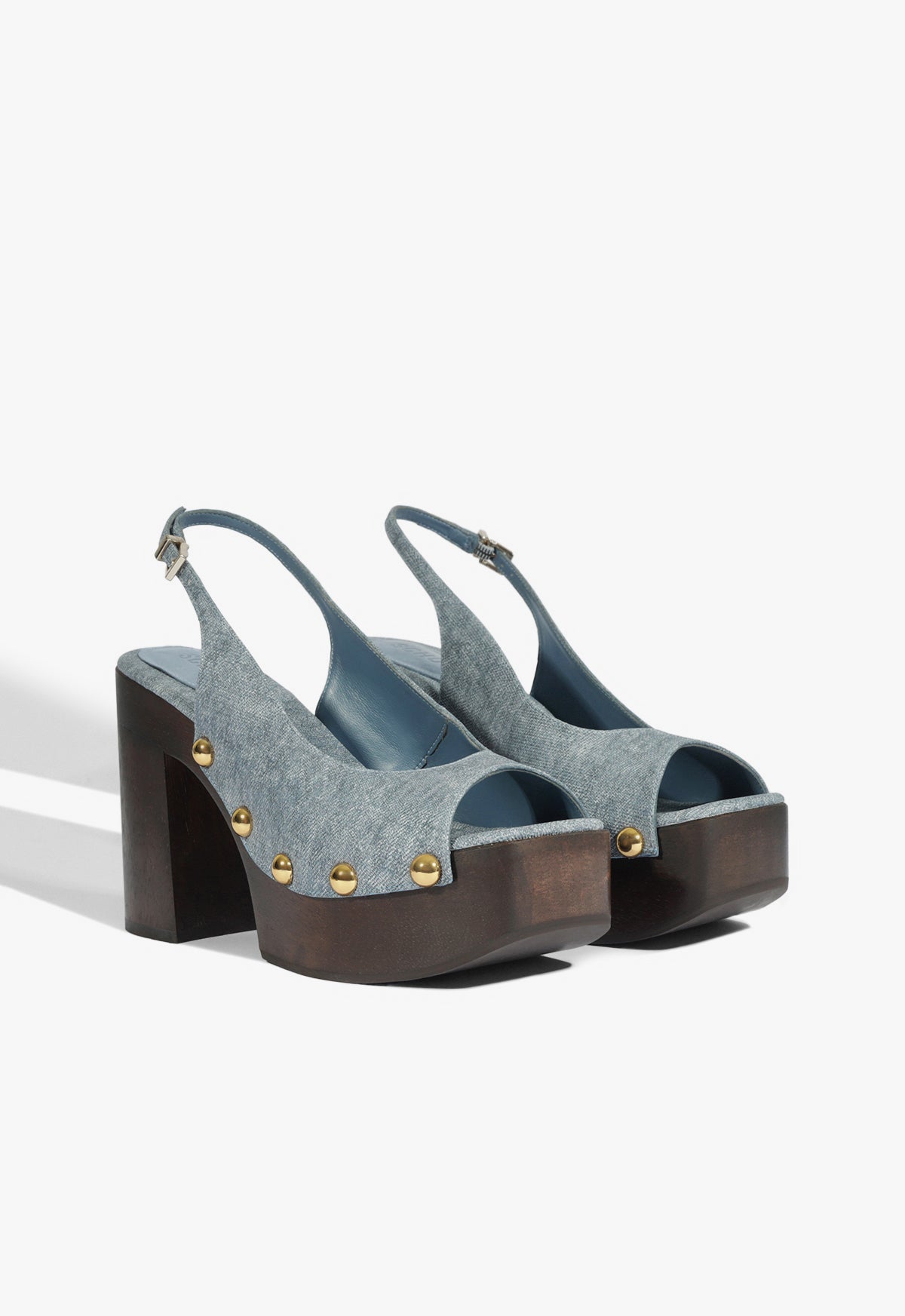 Rose Sling Leather Sandal