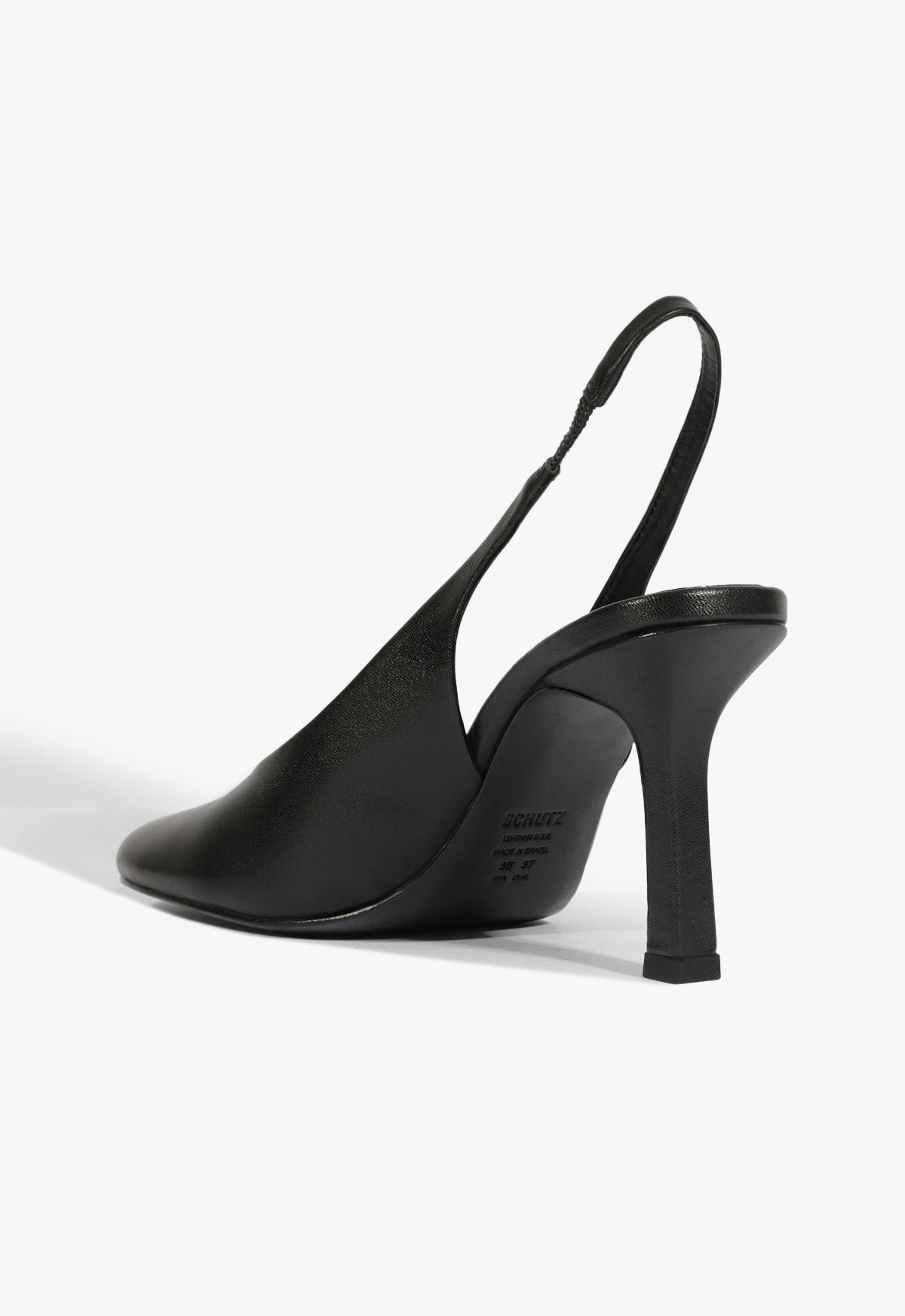 Brigitte Sling Leather Pump
