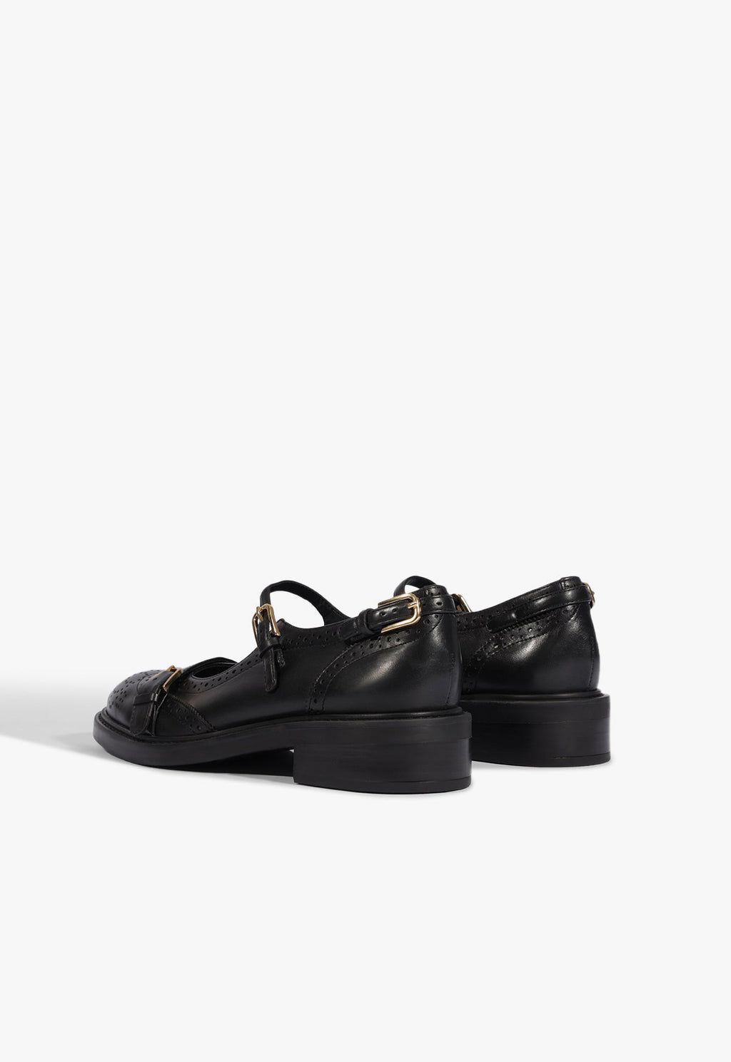 Dafne Leather Flat