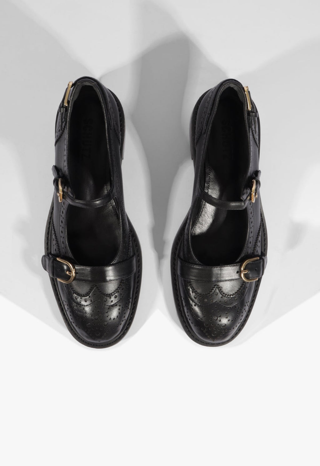 Dafne Leather Flat