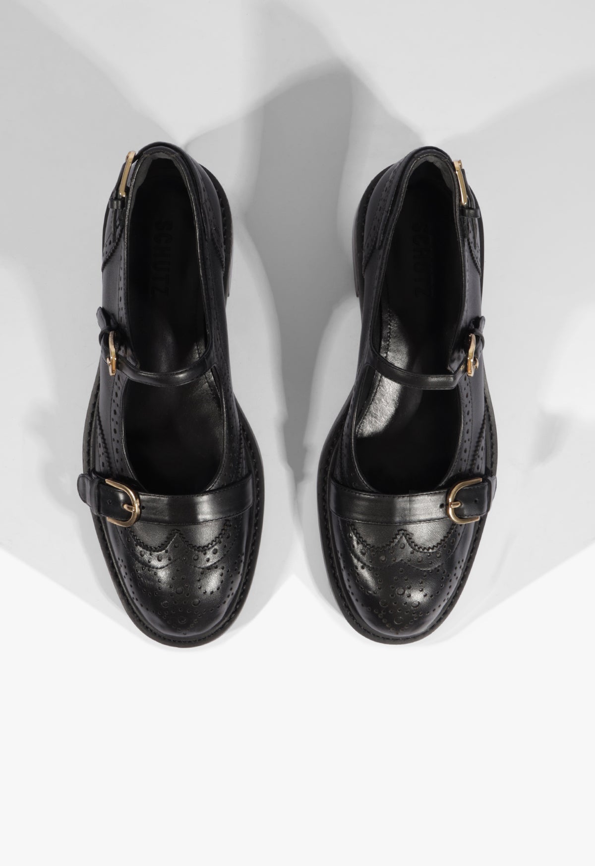 Dafne Leather Flat