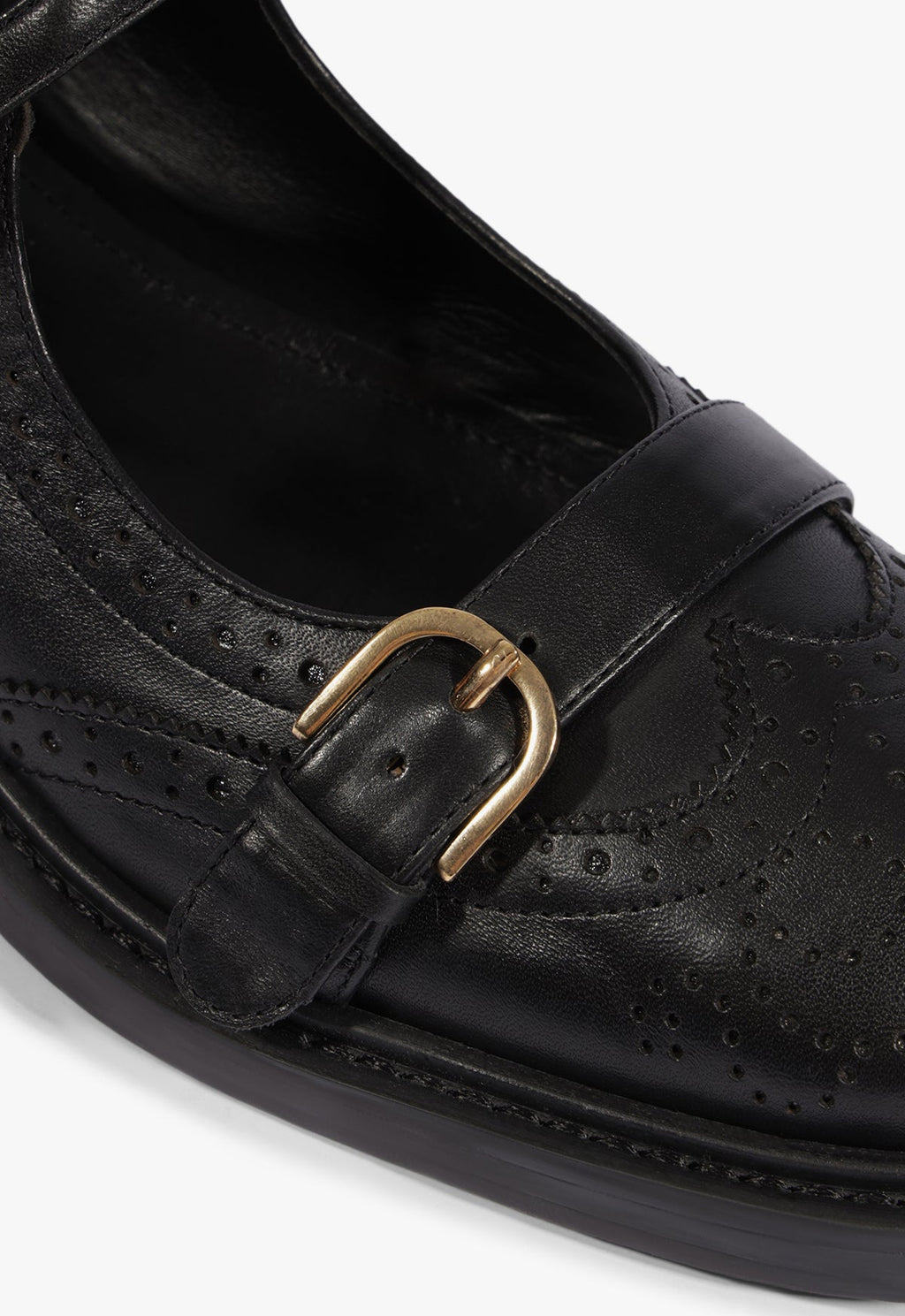 Dafne Leather Flat