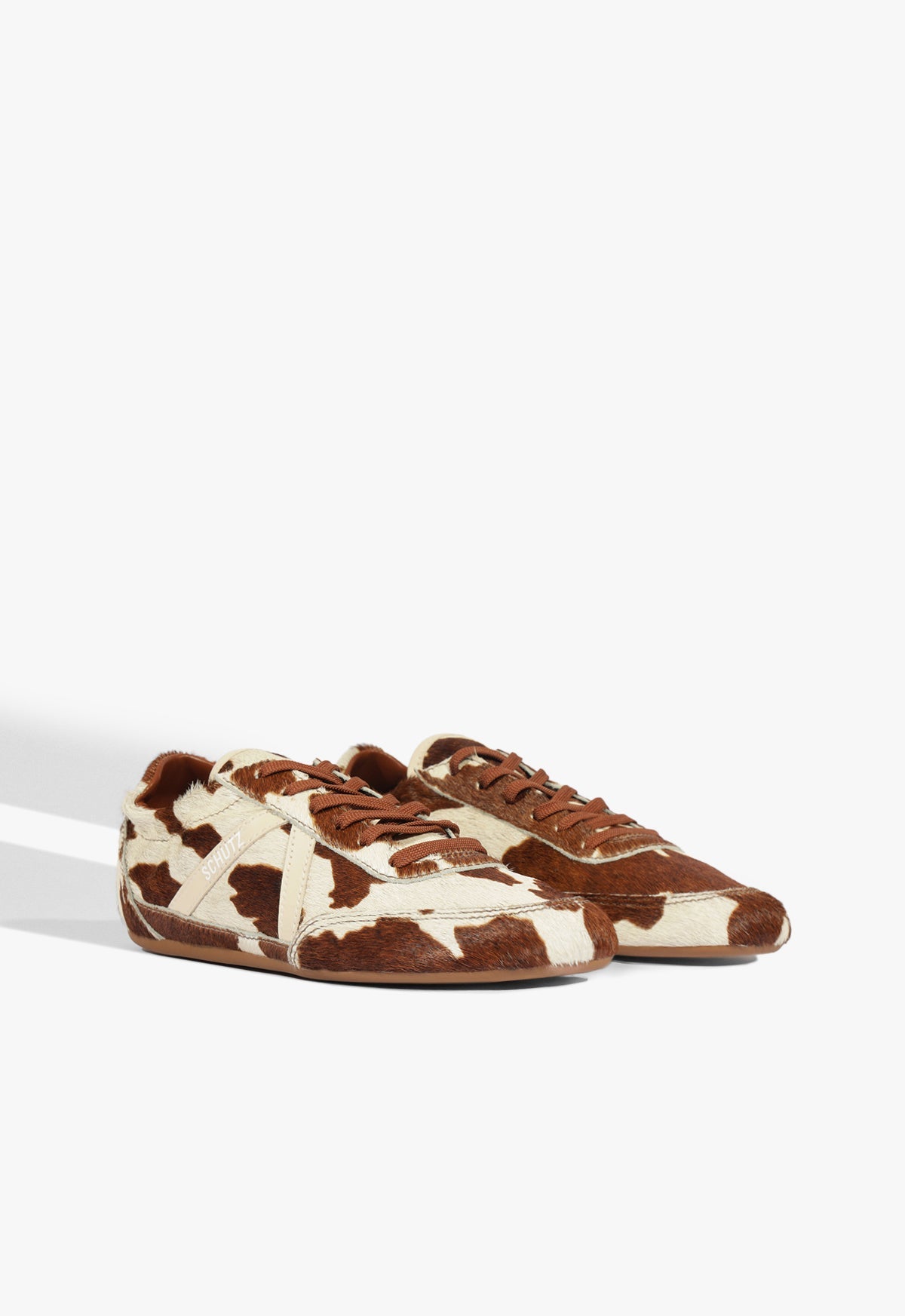 Eight Animal Print Leather Sneaker