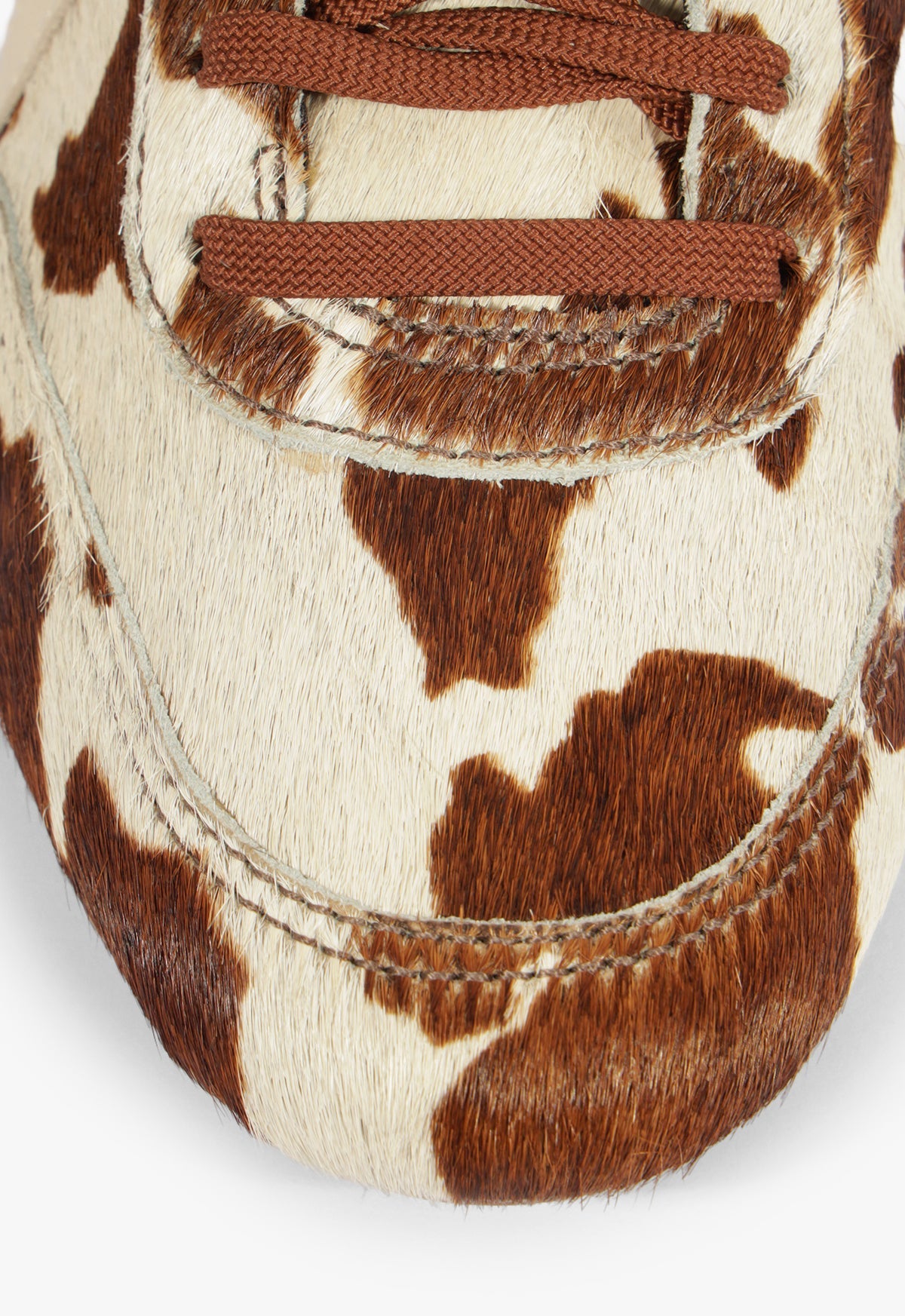Eight Animal Print Leather Sneaker