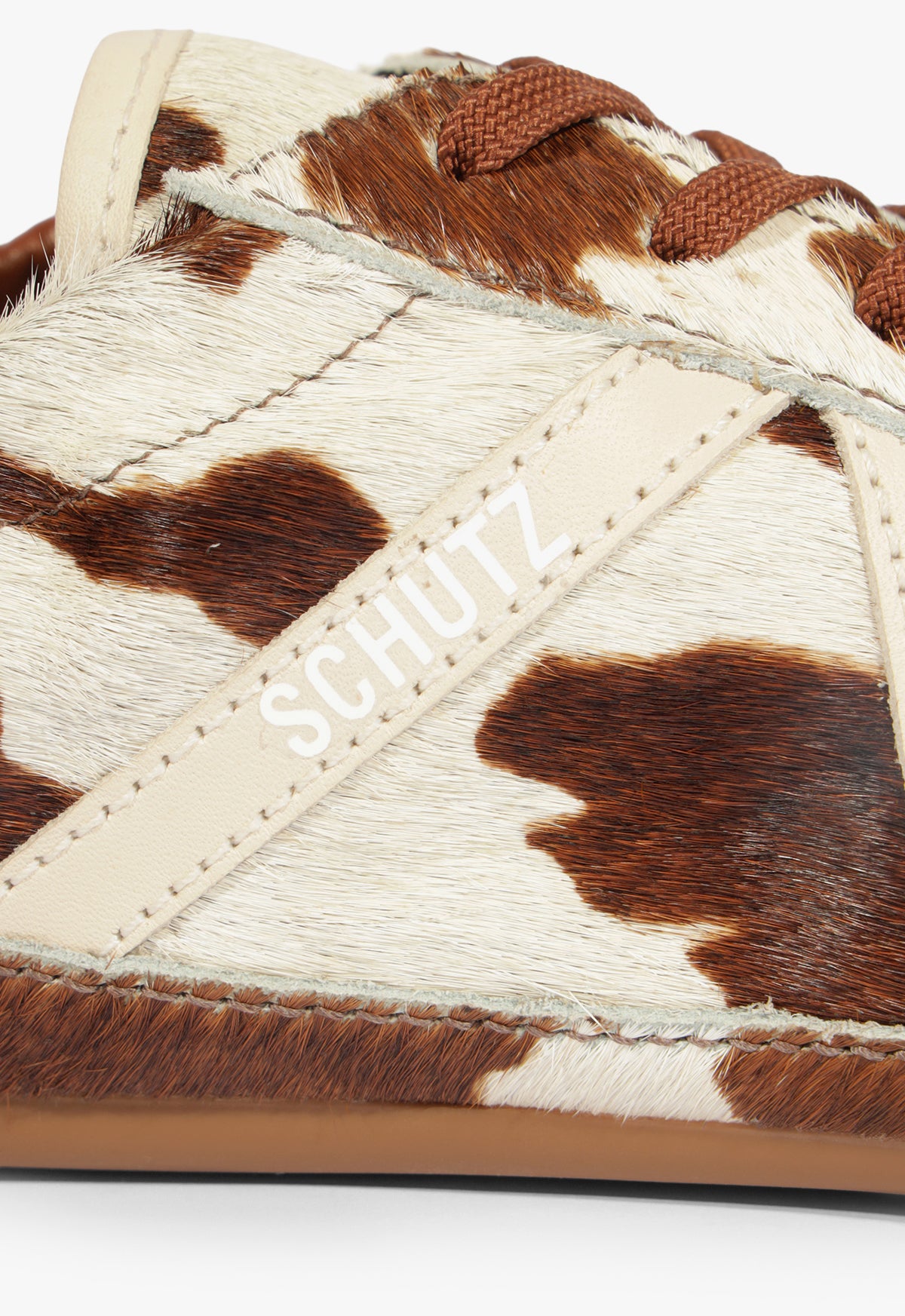 Eight Animal Print Leather Sneaker