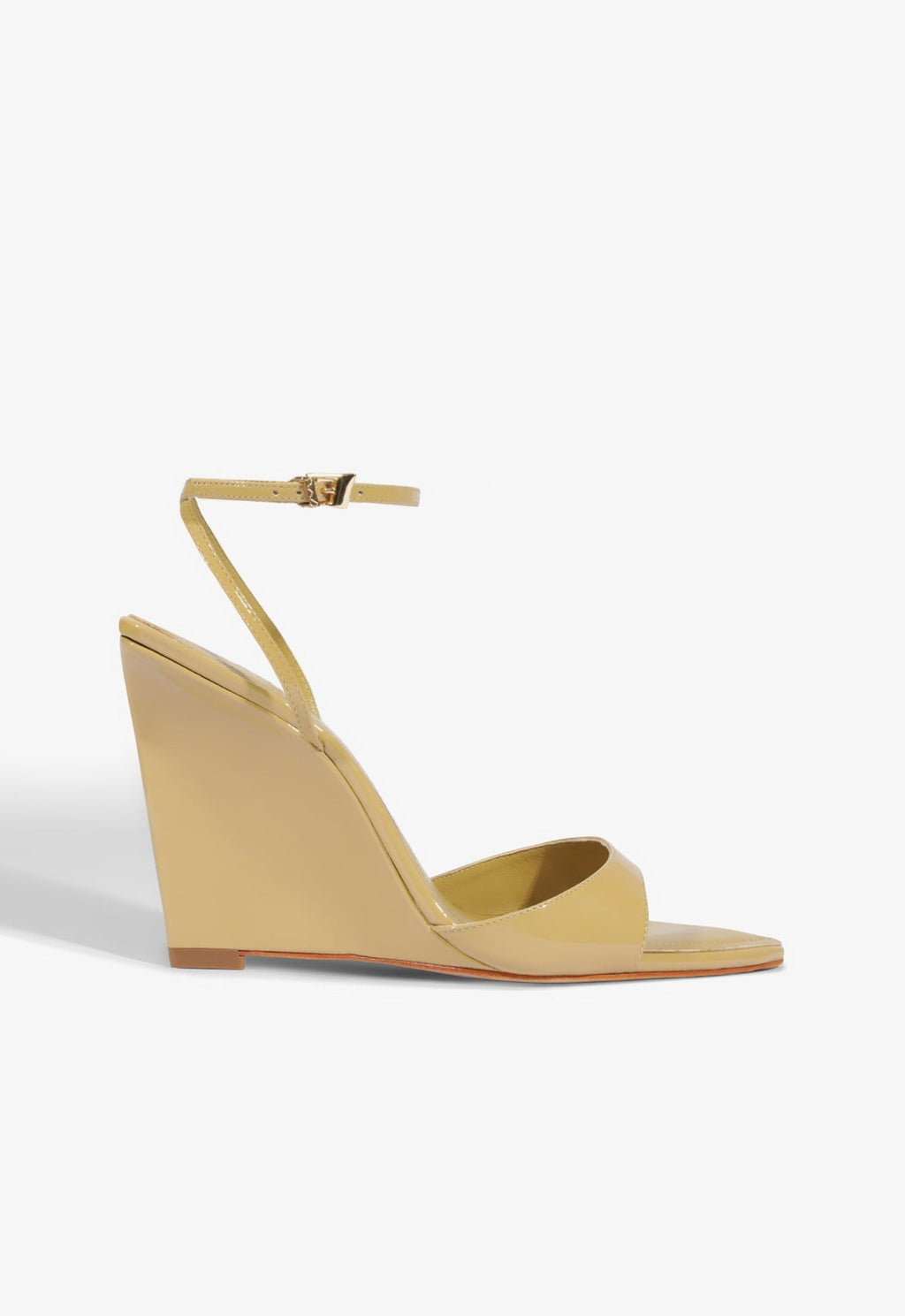 Elodie Wedge Patent Sandal