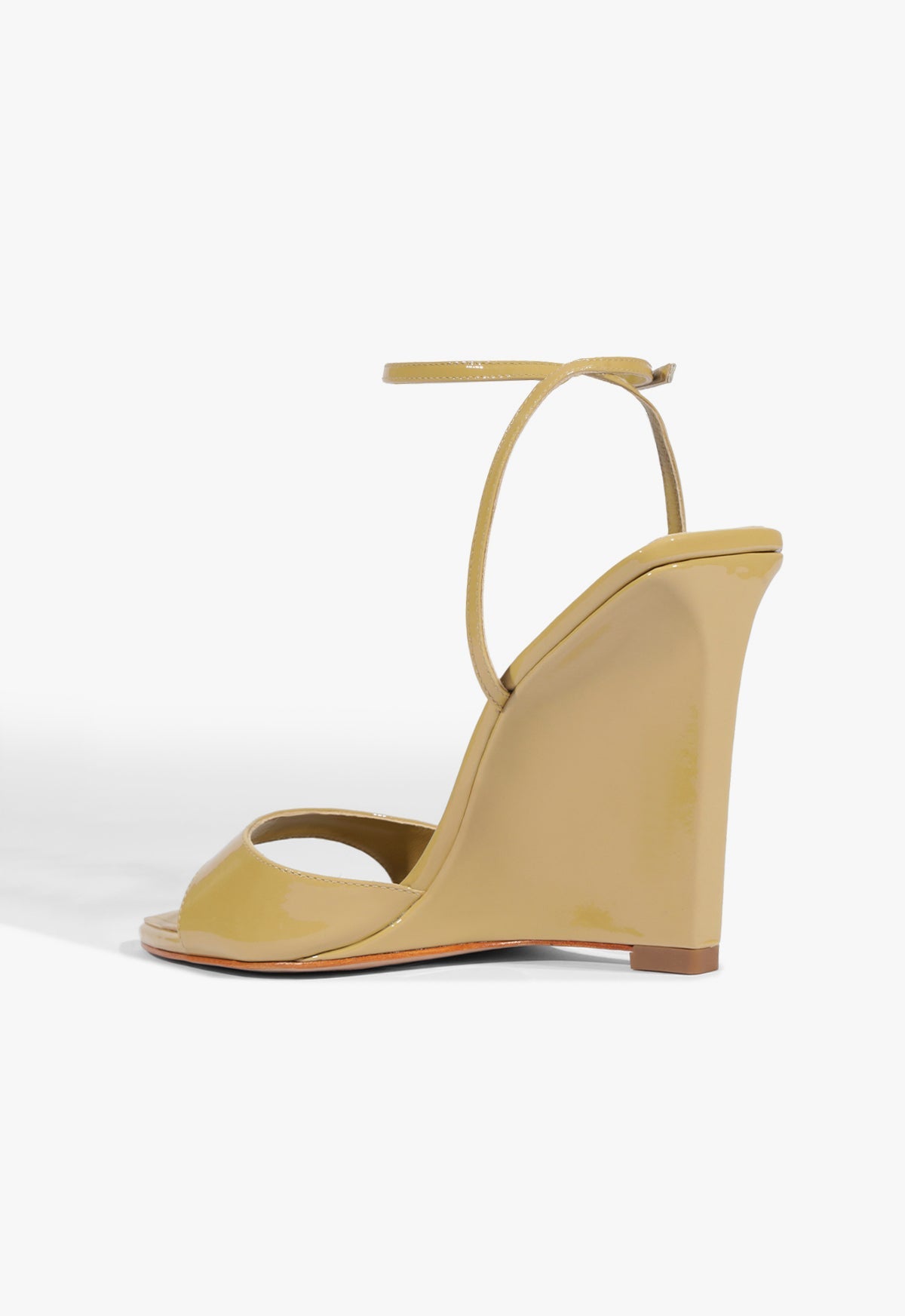 Elodie Wedge Patent Sandal