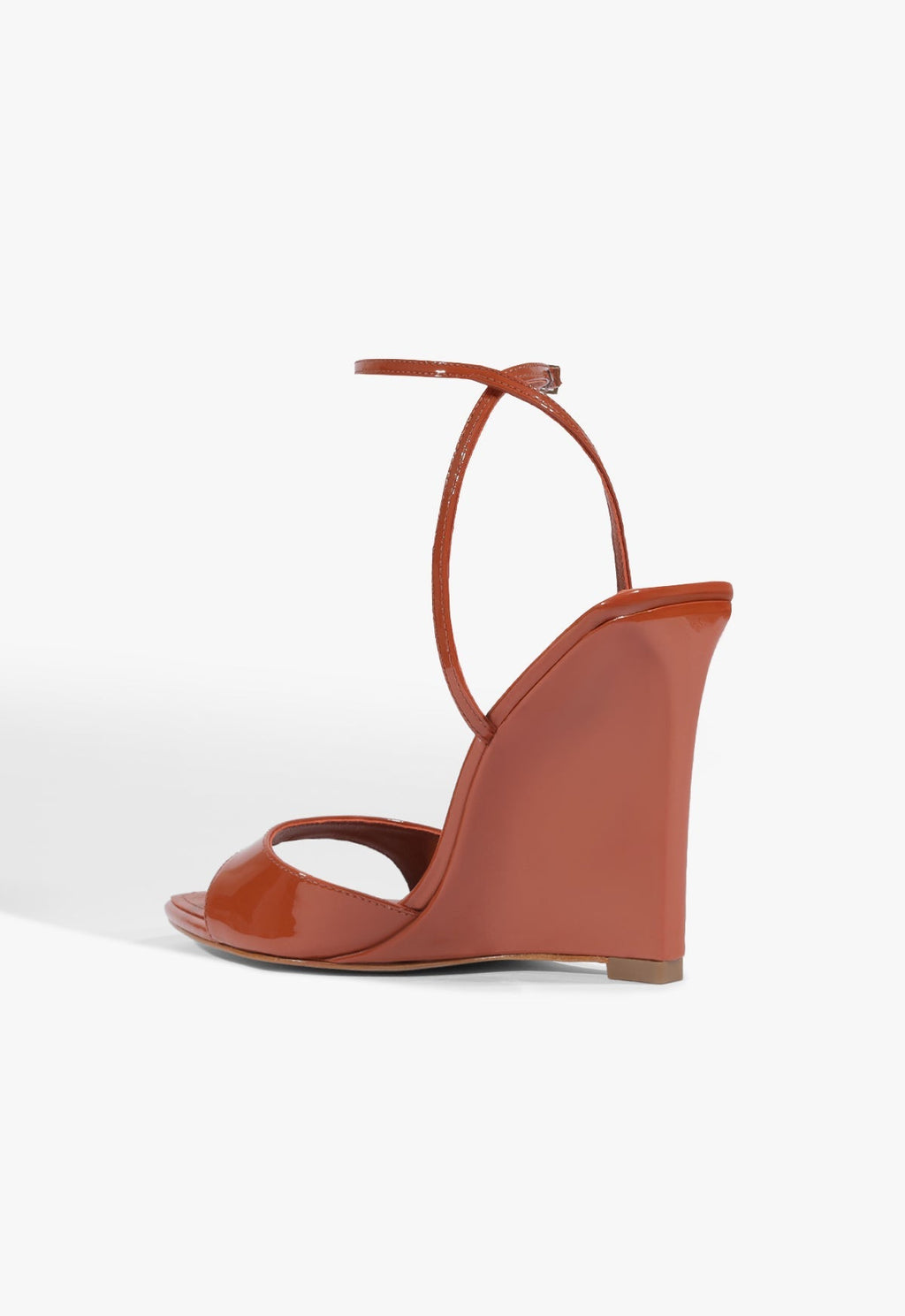 Elodie Wedge Patent Sandal