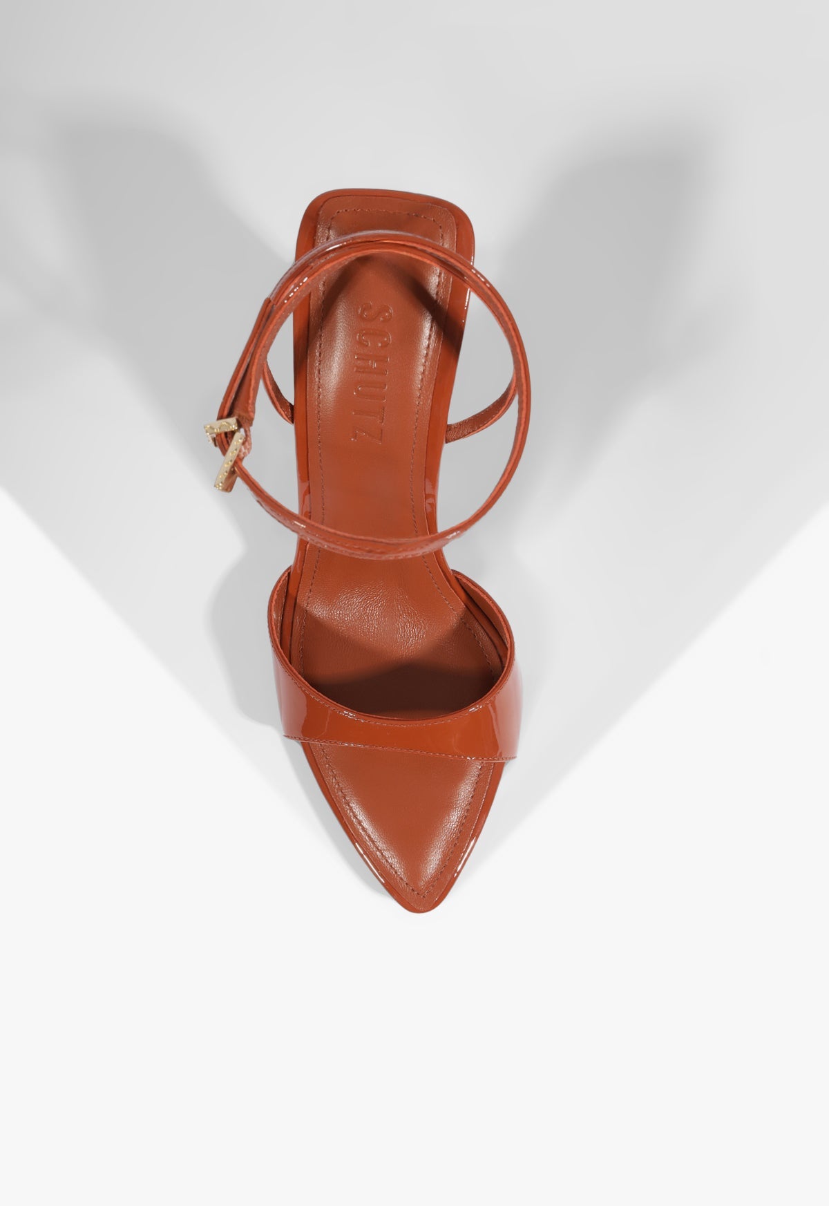 Elodie Wedge Patent Sandal