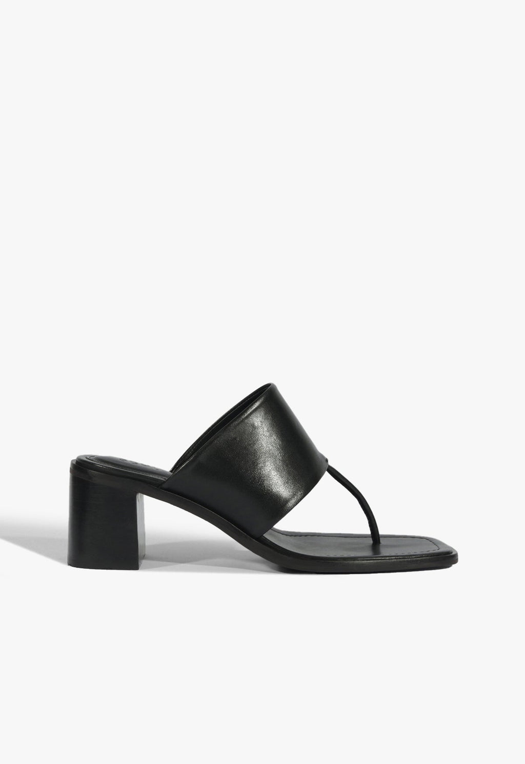 Martha Block Leather Sandal