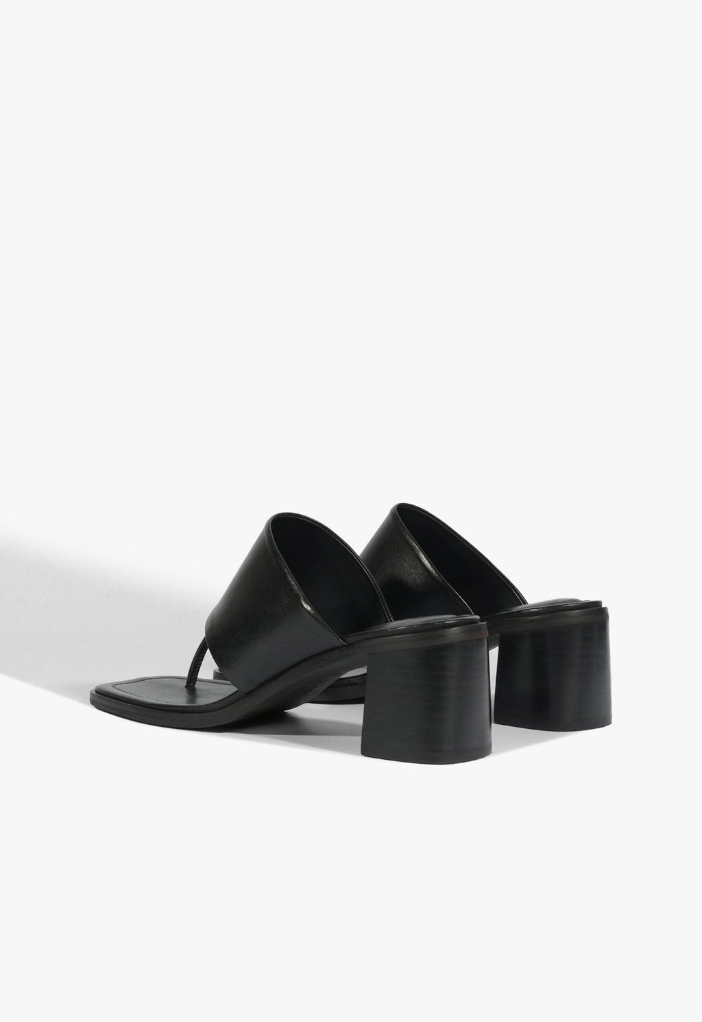 Martha Block Leather Sandal