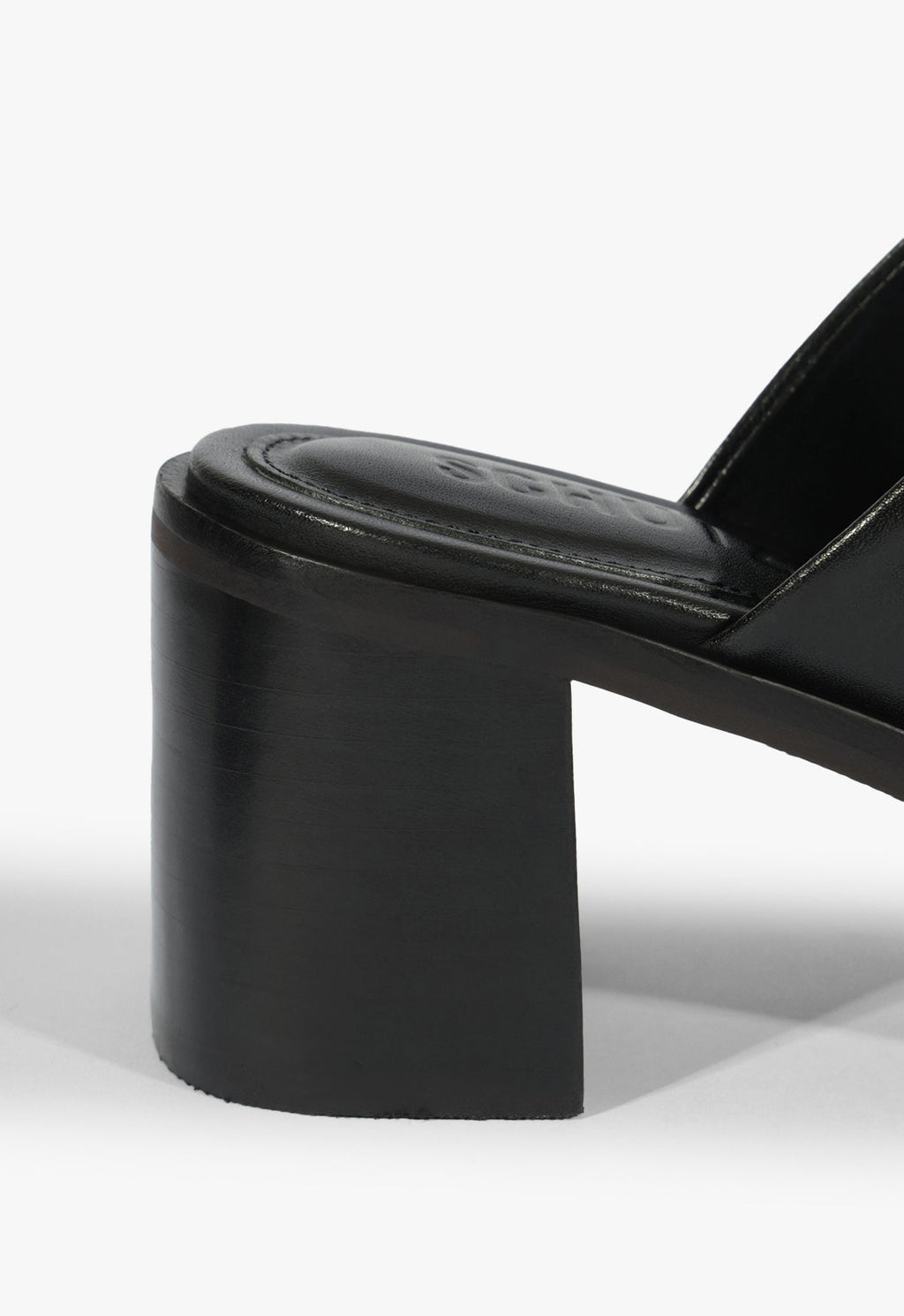 Martha Block Leather Sandal