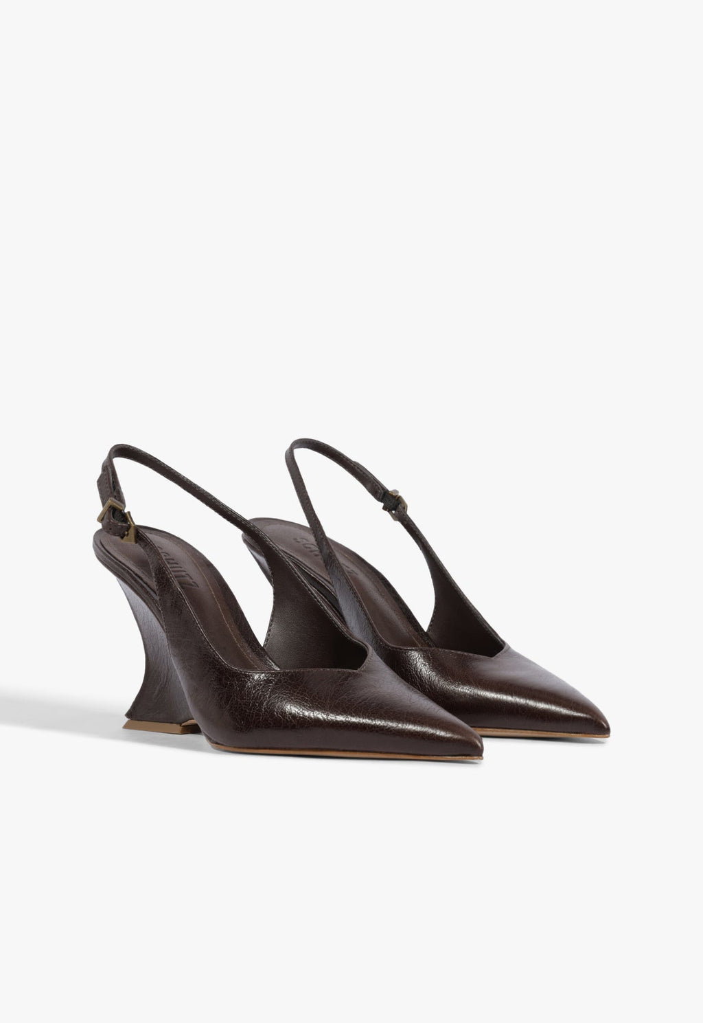 Siena Buckle Leather Pump