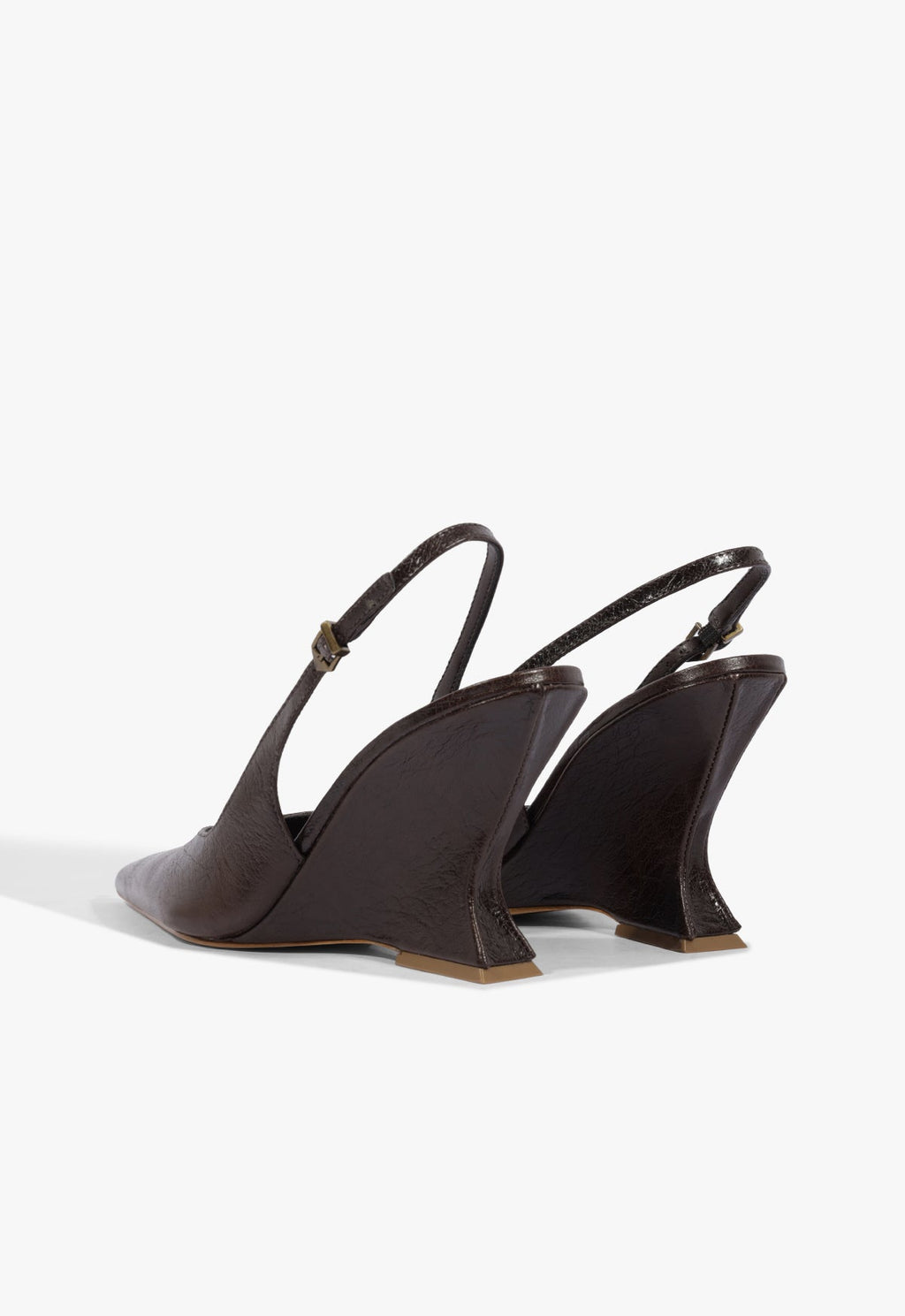 Siena Buckle Leather Pump