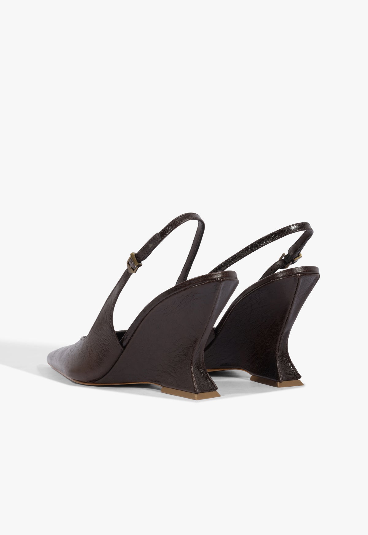 Siena Buckle Leather Pump