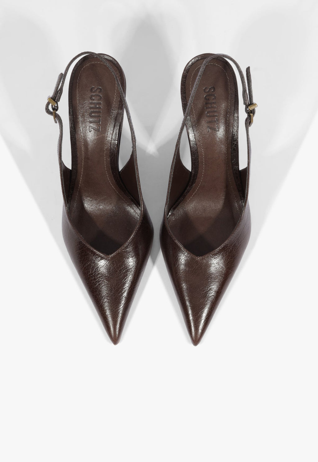 Siena Buckle Leather Pump