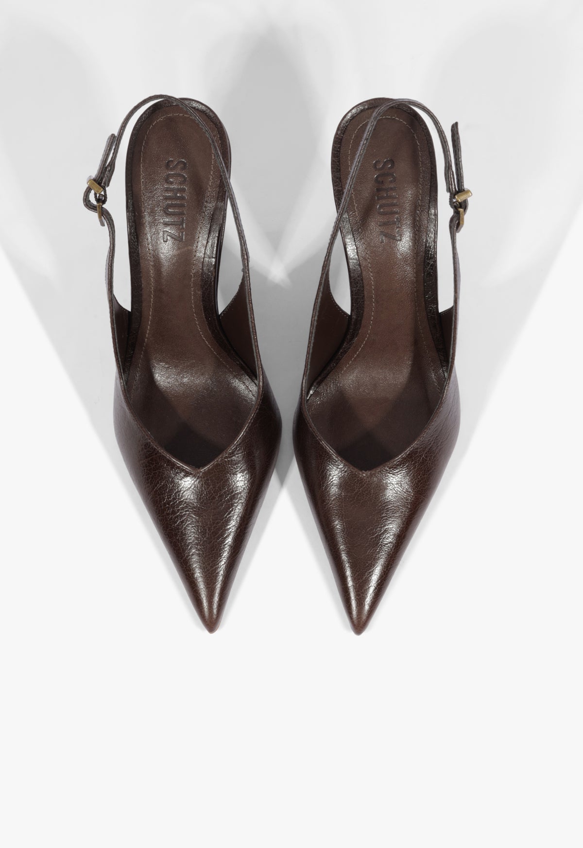 Siena Buckle Leather Pump