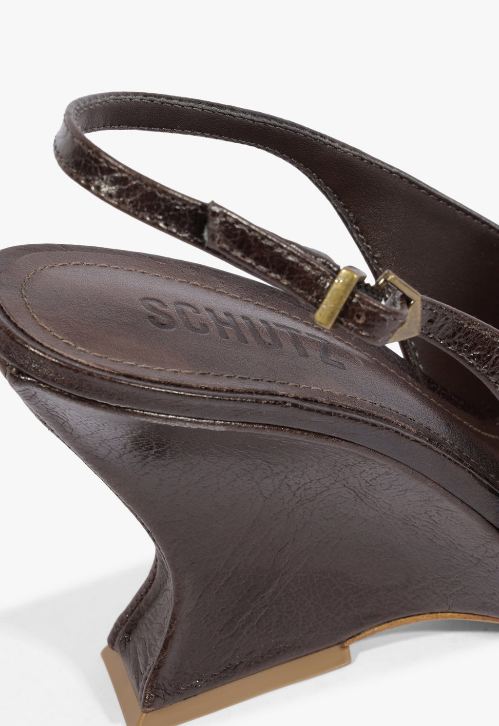 Siena Buckle Leather Pump
