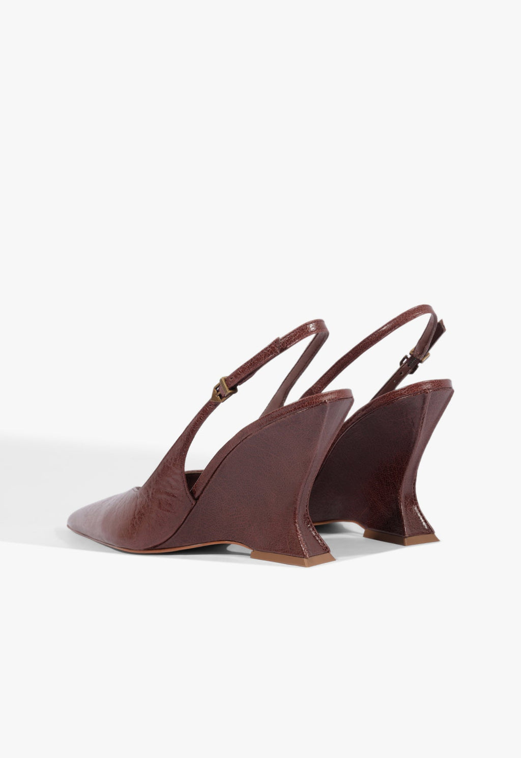 Siena Buckle Leather Pump