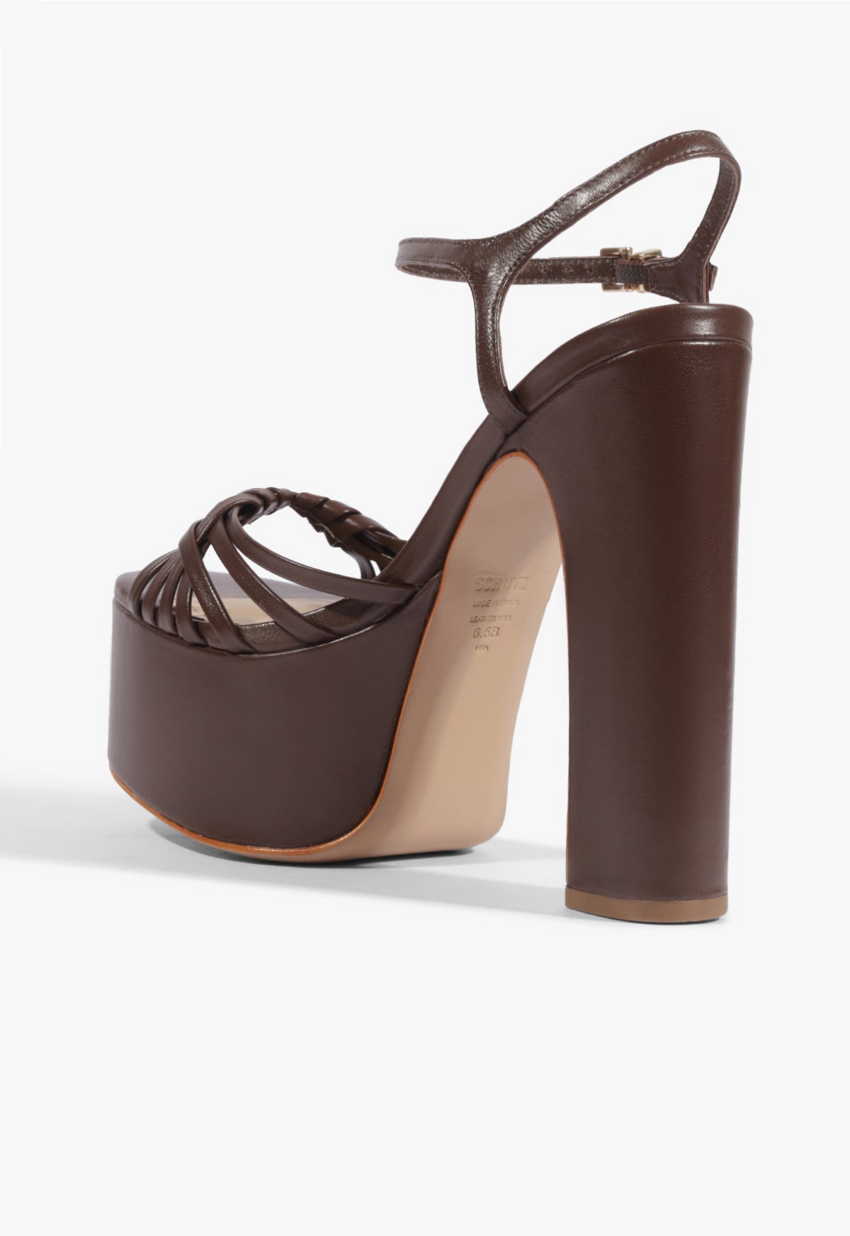 Tara Platform Leather Sandal