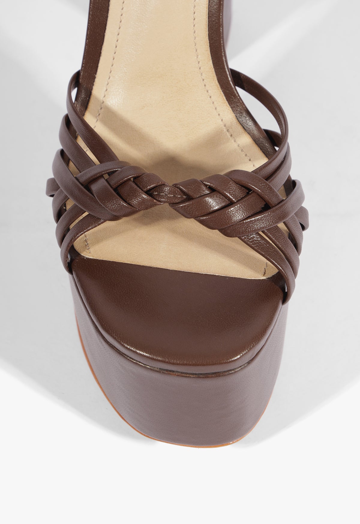 Tara Platform Leather Sandal