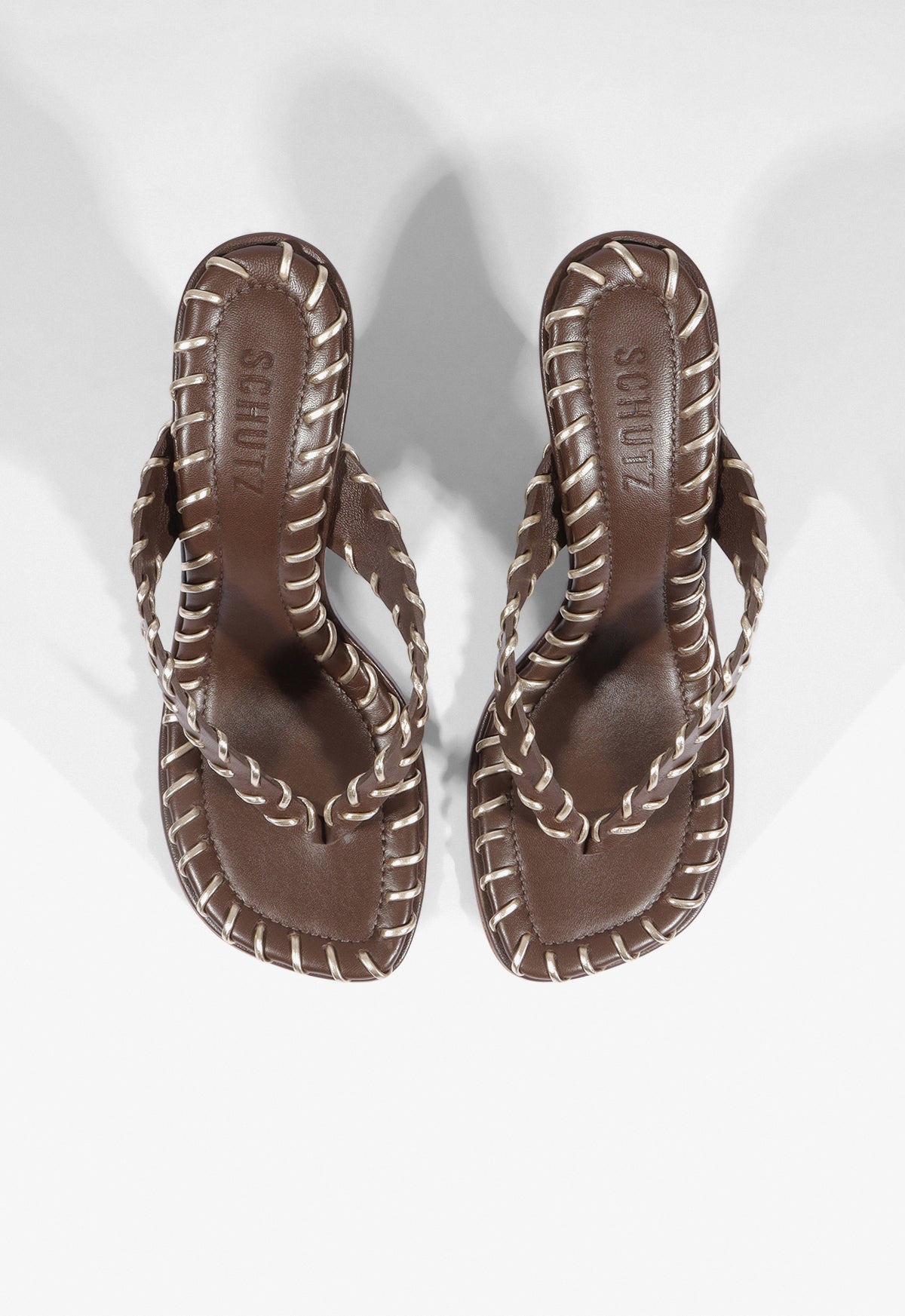 Maya Sewing Leather Sandal