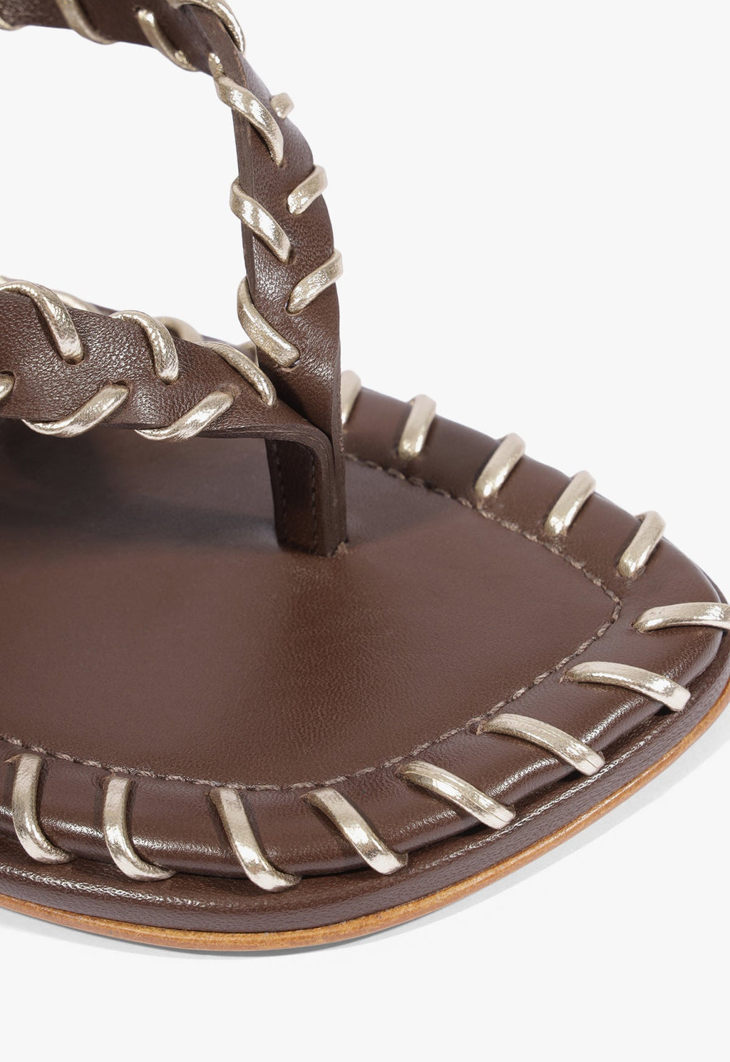 Maya Sewing Leather Sandal