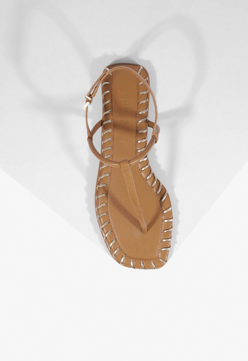 Elsha Sewing Leather Sandal