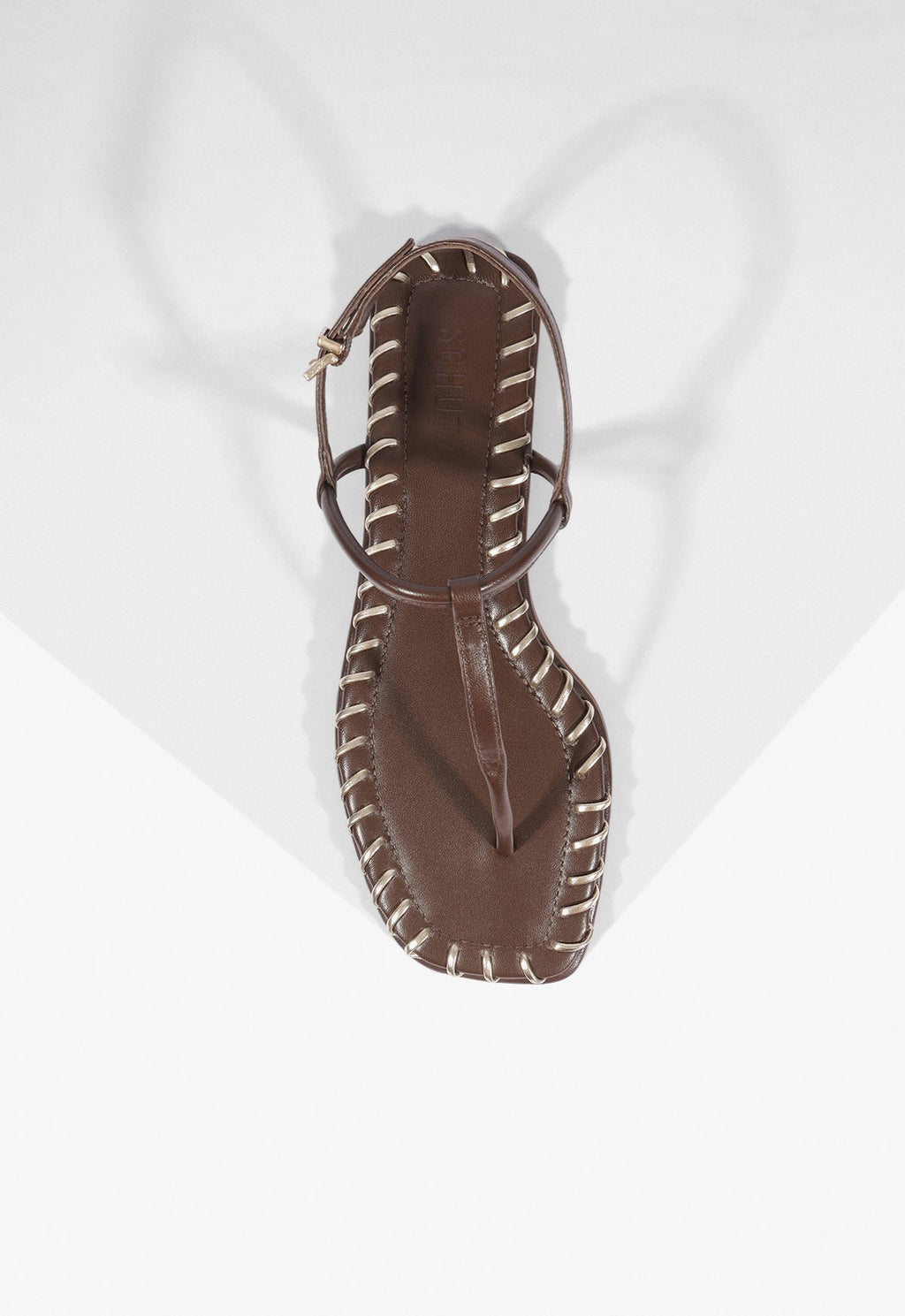 Elsha Sewing Leather Sandal