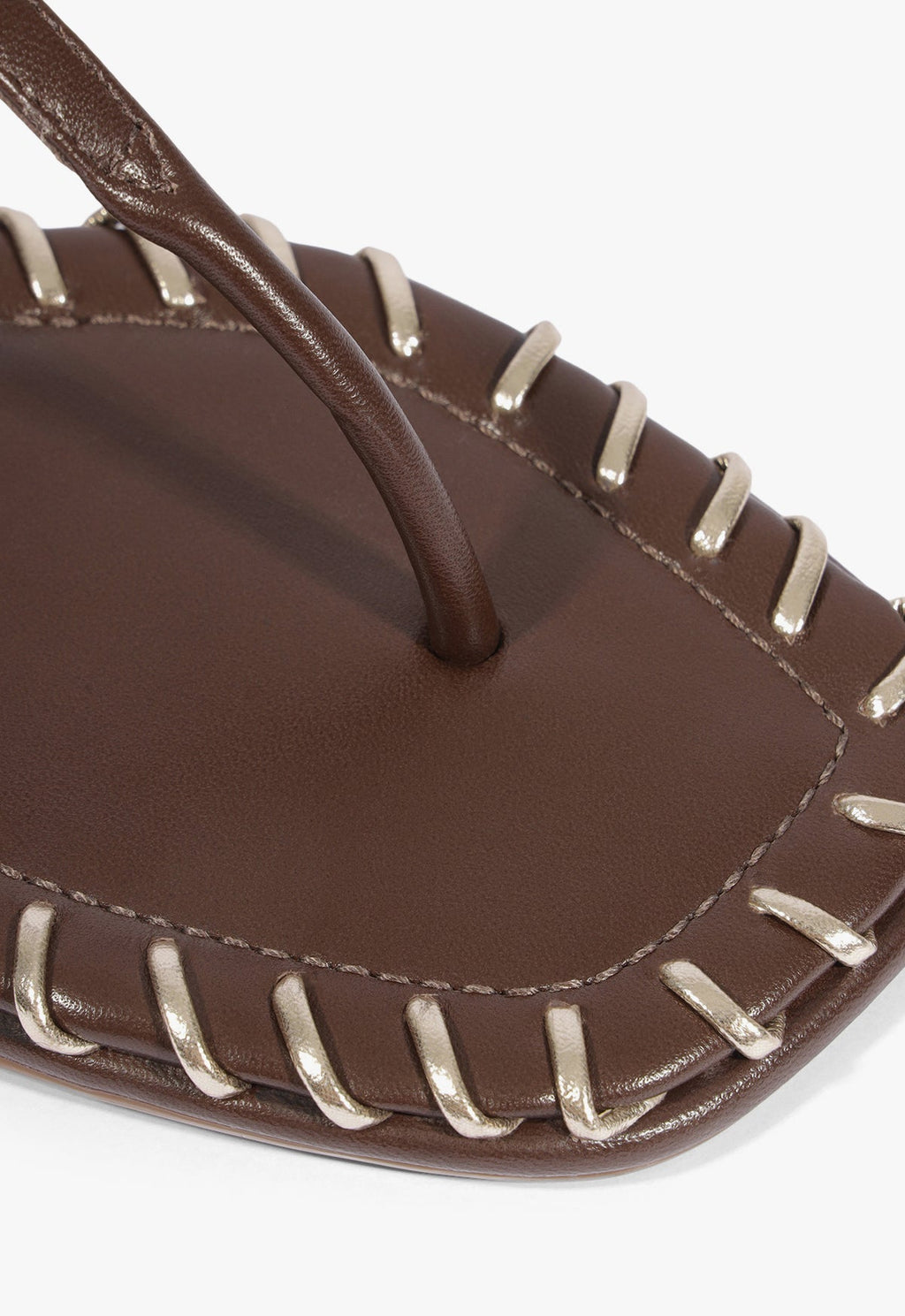 Elsha Sewing Leather Sandal