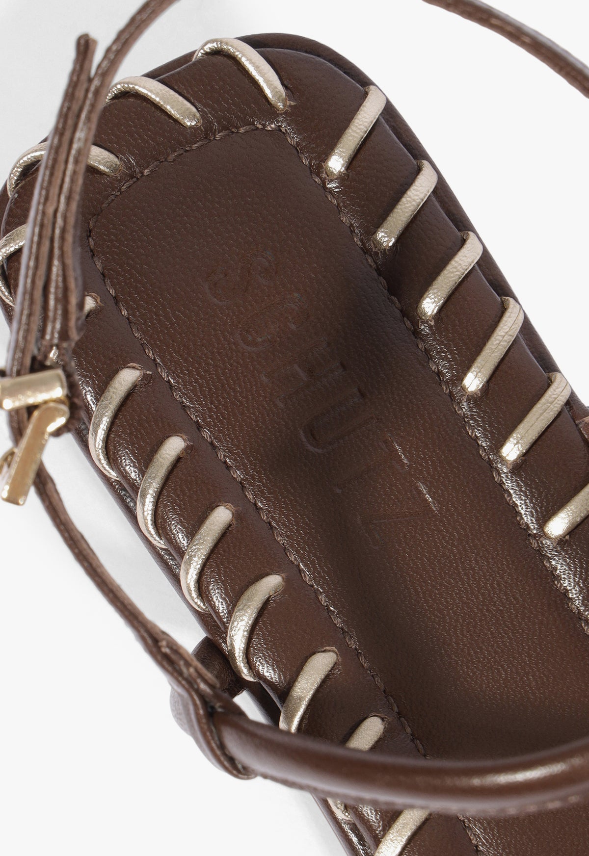 Elsha Sewing Leather Sandal